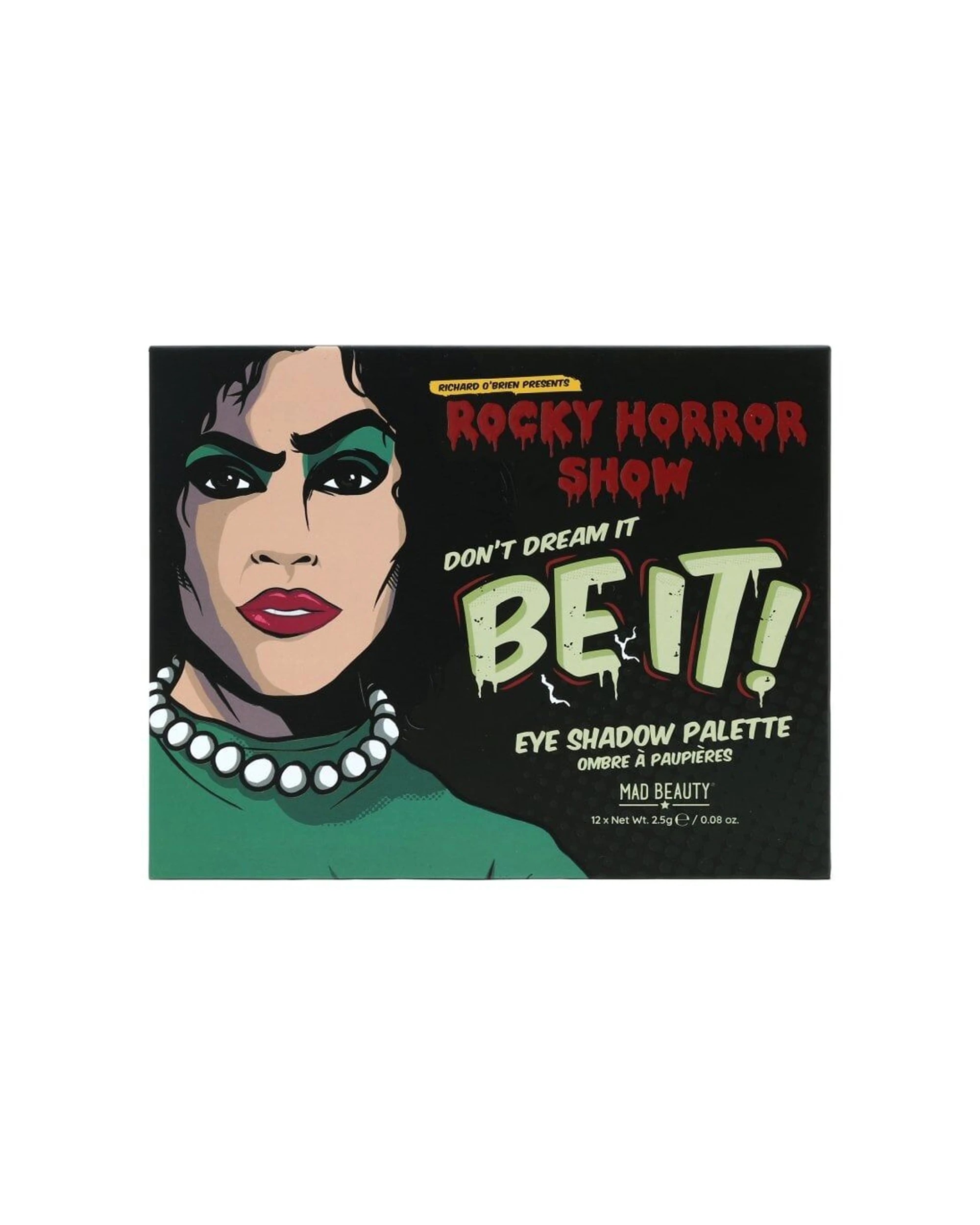 1 Rocky Horror Show 12pc Matte and Glitter Eyeshadow Makeup Palette 30g - Multi, 1 of 4