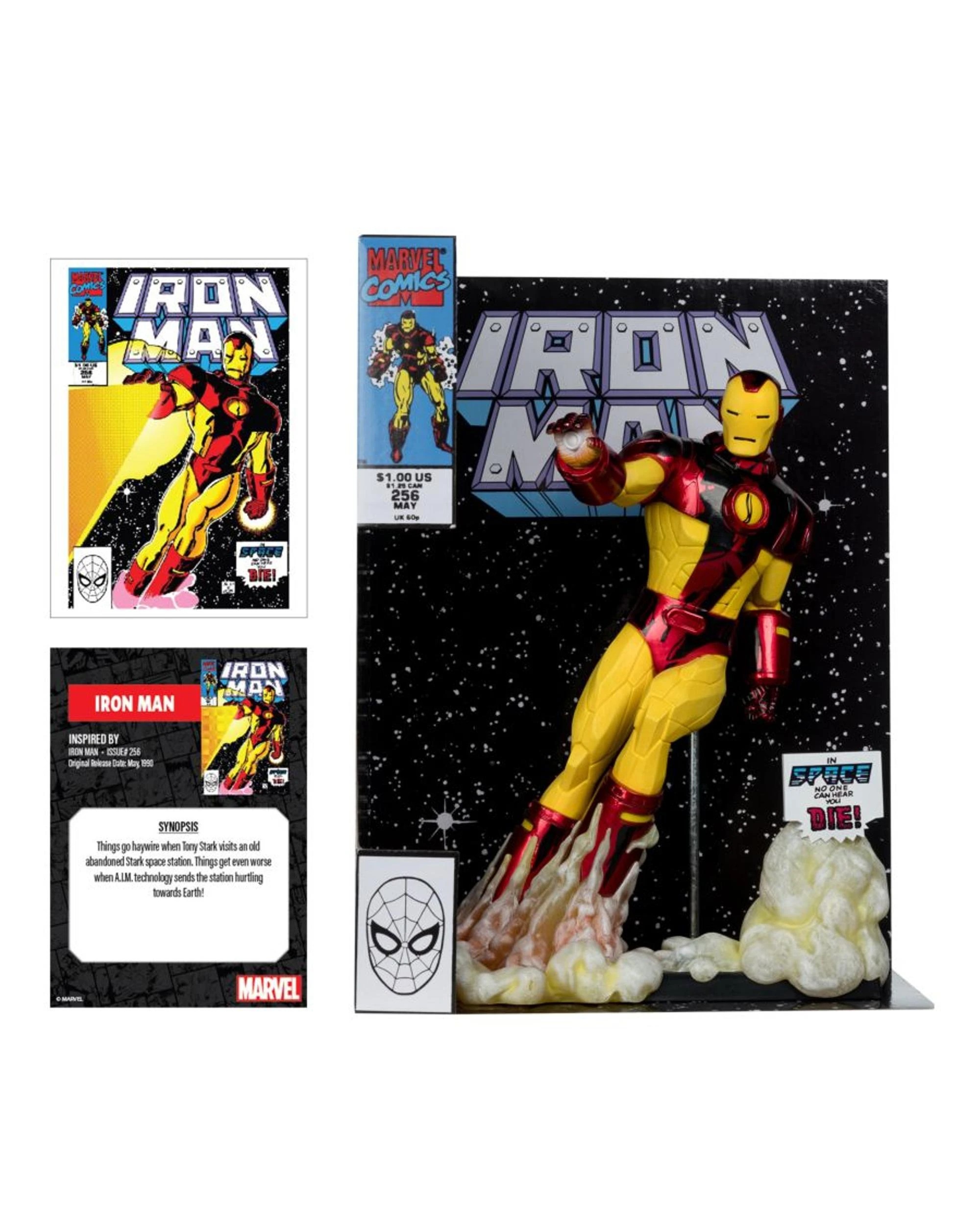 3 Marvel Comics Iron Man 1:6 Scale Figure McFarlane, 3 of 9
