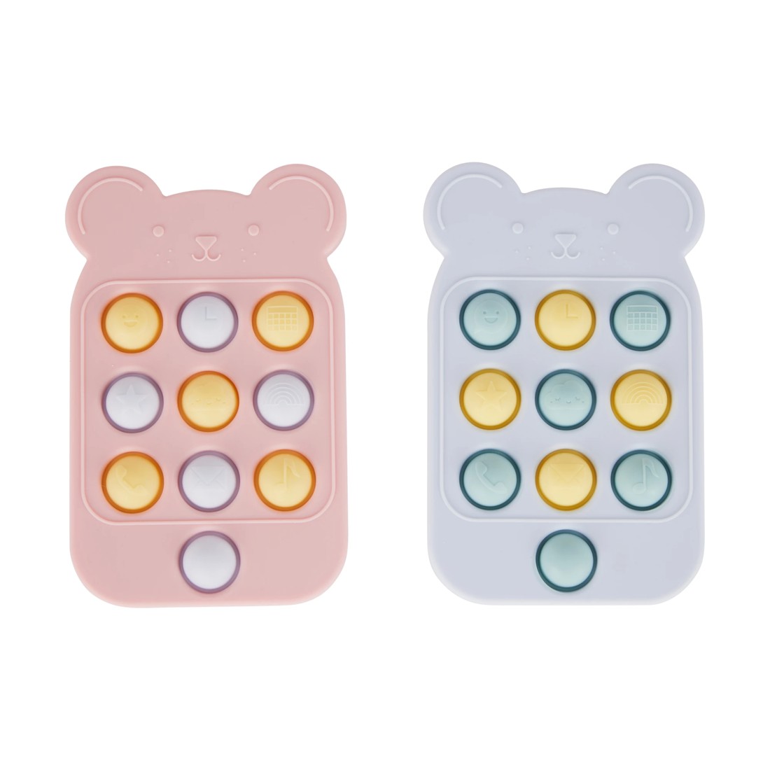 1 Silicone Phone Popper Teether Toy - Assorted, 1 of 9