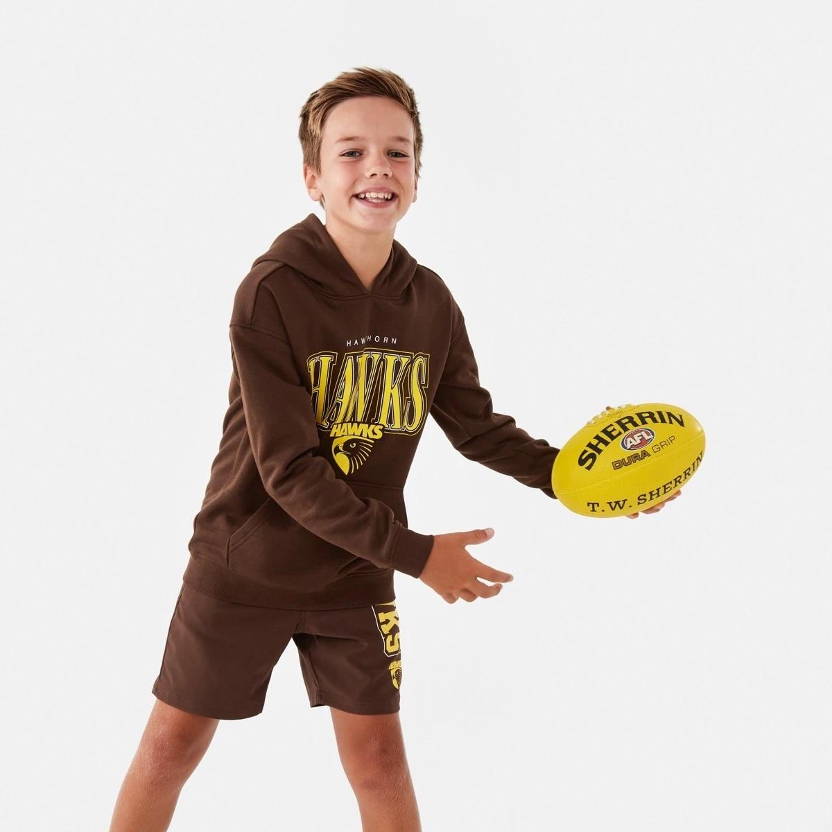 1 Official AFL Kids Hoodie Hawthorn, 1 of 10