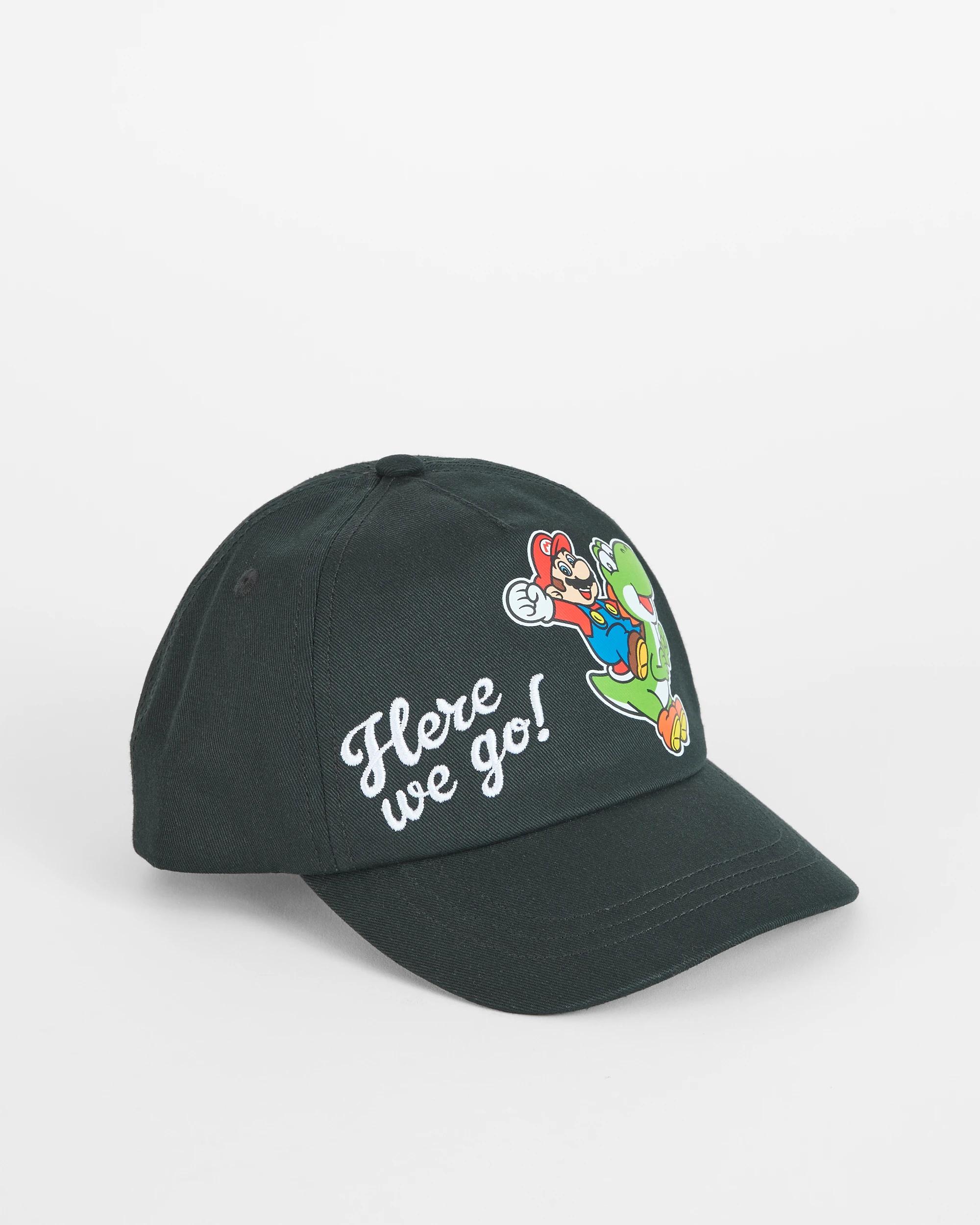 1 Licensed Super Mario Cap BLACK, 1 of 3