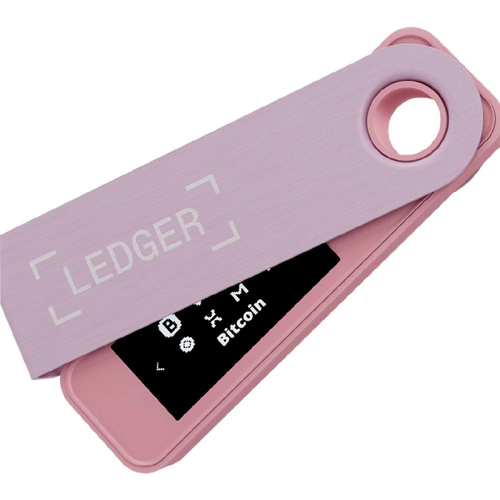 5 Ledger Nano S Plus Crypto Wallet Pastel Pink, 5 of 5