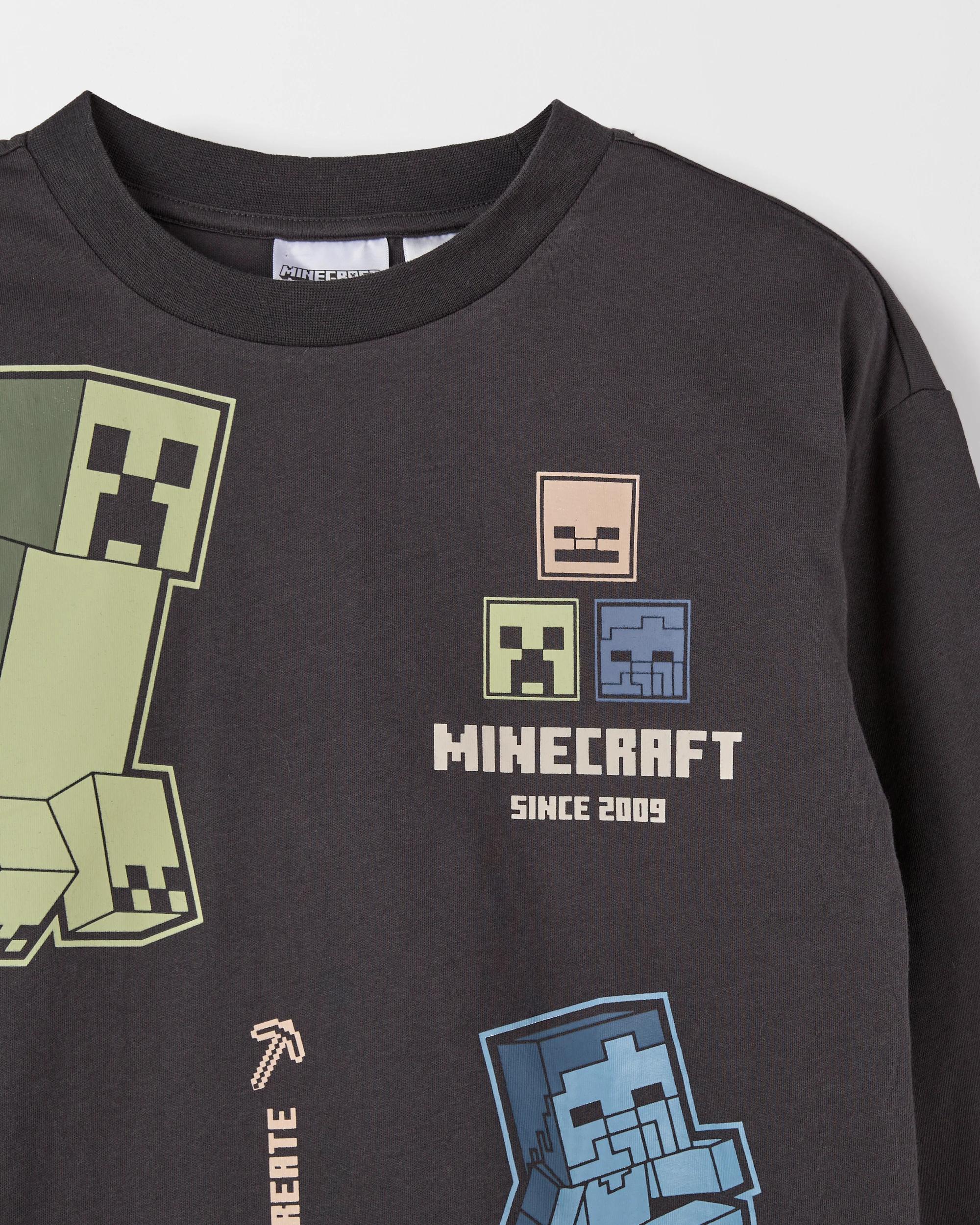 7 Minecraft Australian Cotton Older Boys Jersey Pyjama Set MINECRAFT, 7 of 8