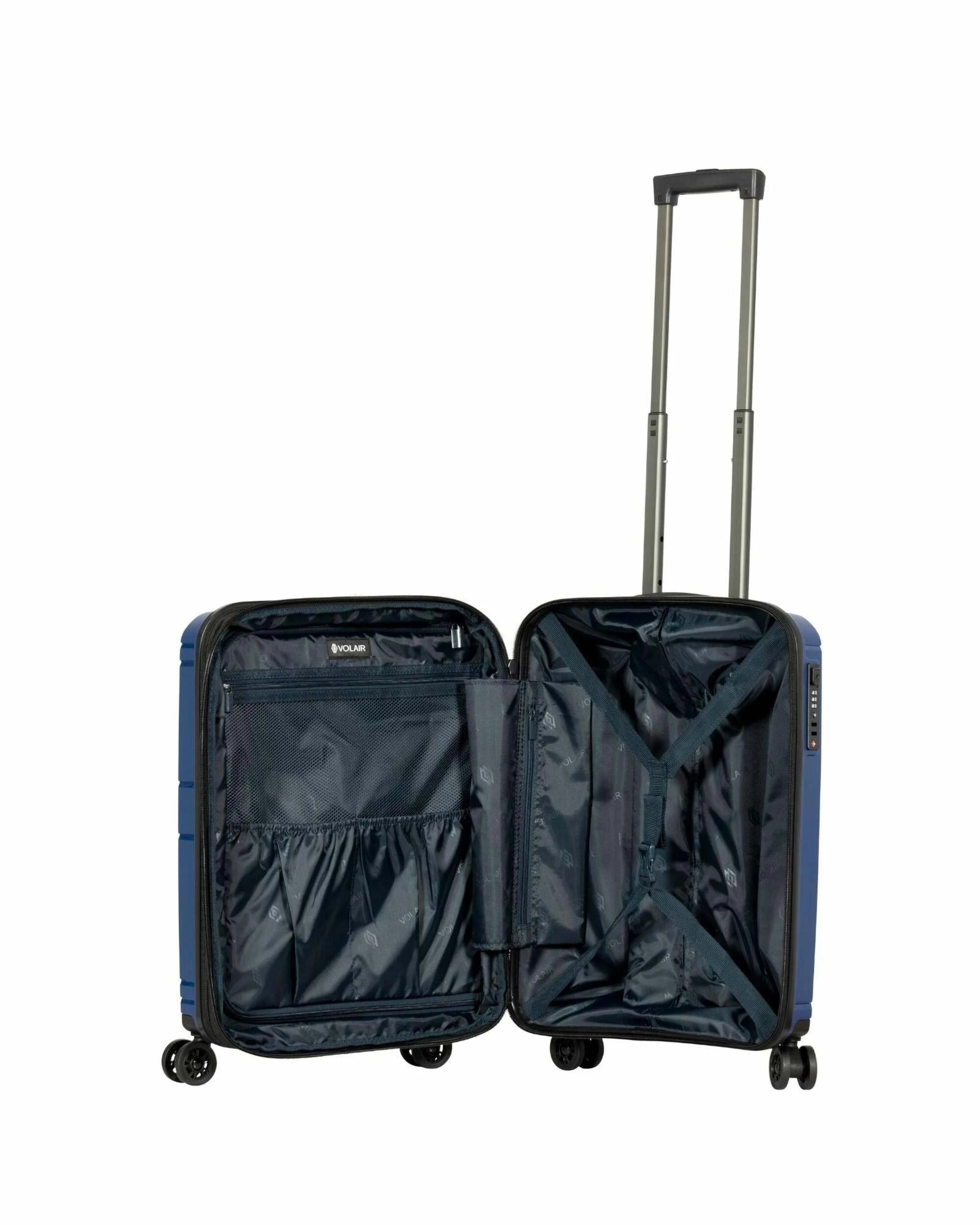 4 Volair Zurich Hardside Carry-On Spinner Suitcase - 55cm - Blue, 4 of 5