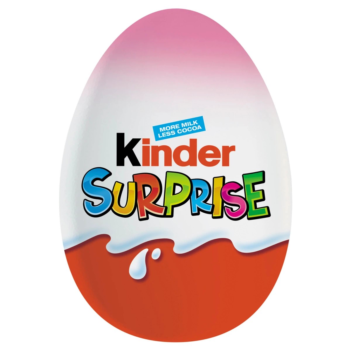 1 Kinder Surprise Milk Chocolate Egg Pink with Toy 20g, 1 of 3