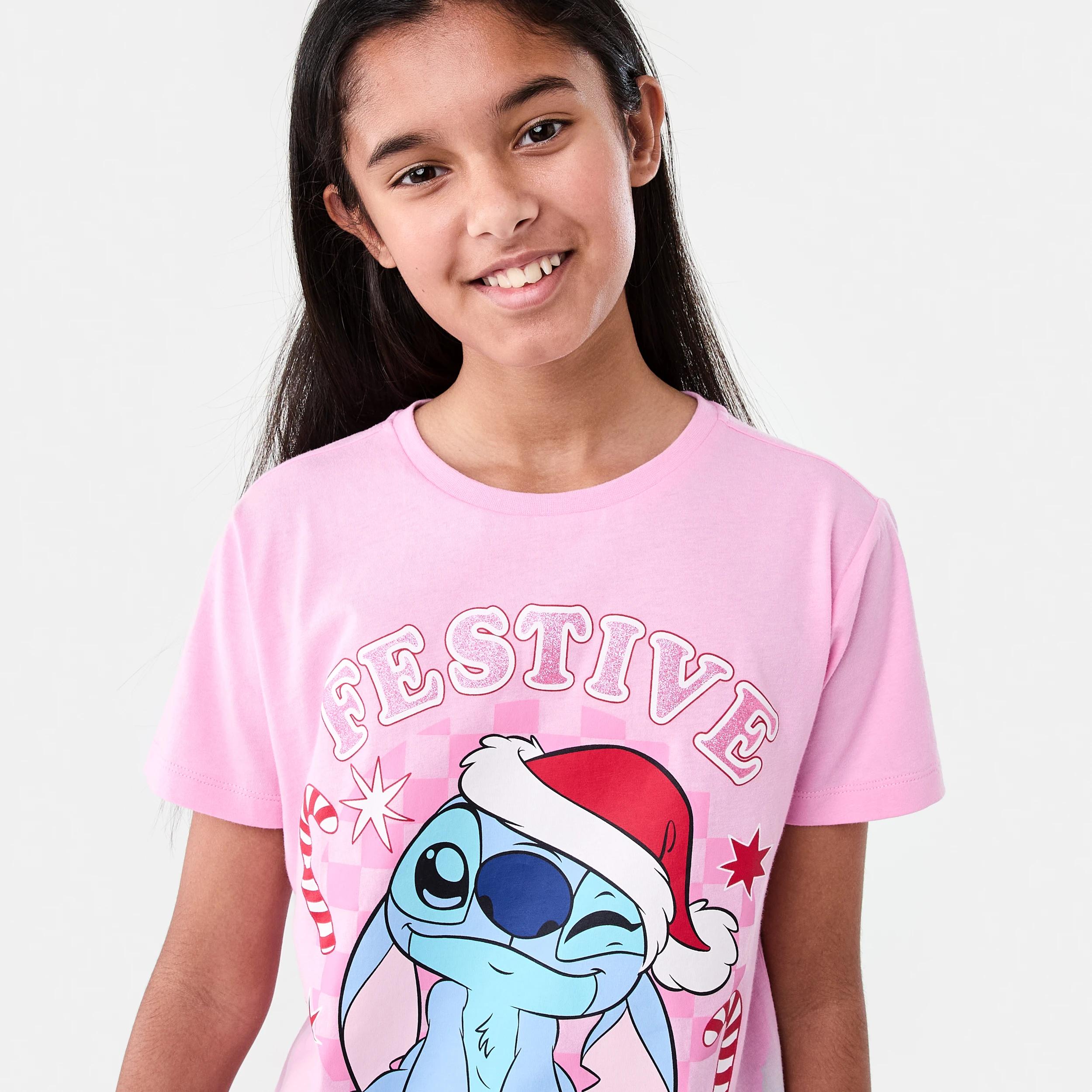 3 Disney Lilo & Stitch License Christmas T-shirt LILO AND STITCH XMAS, 3 of 6