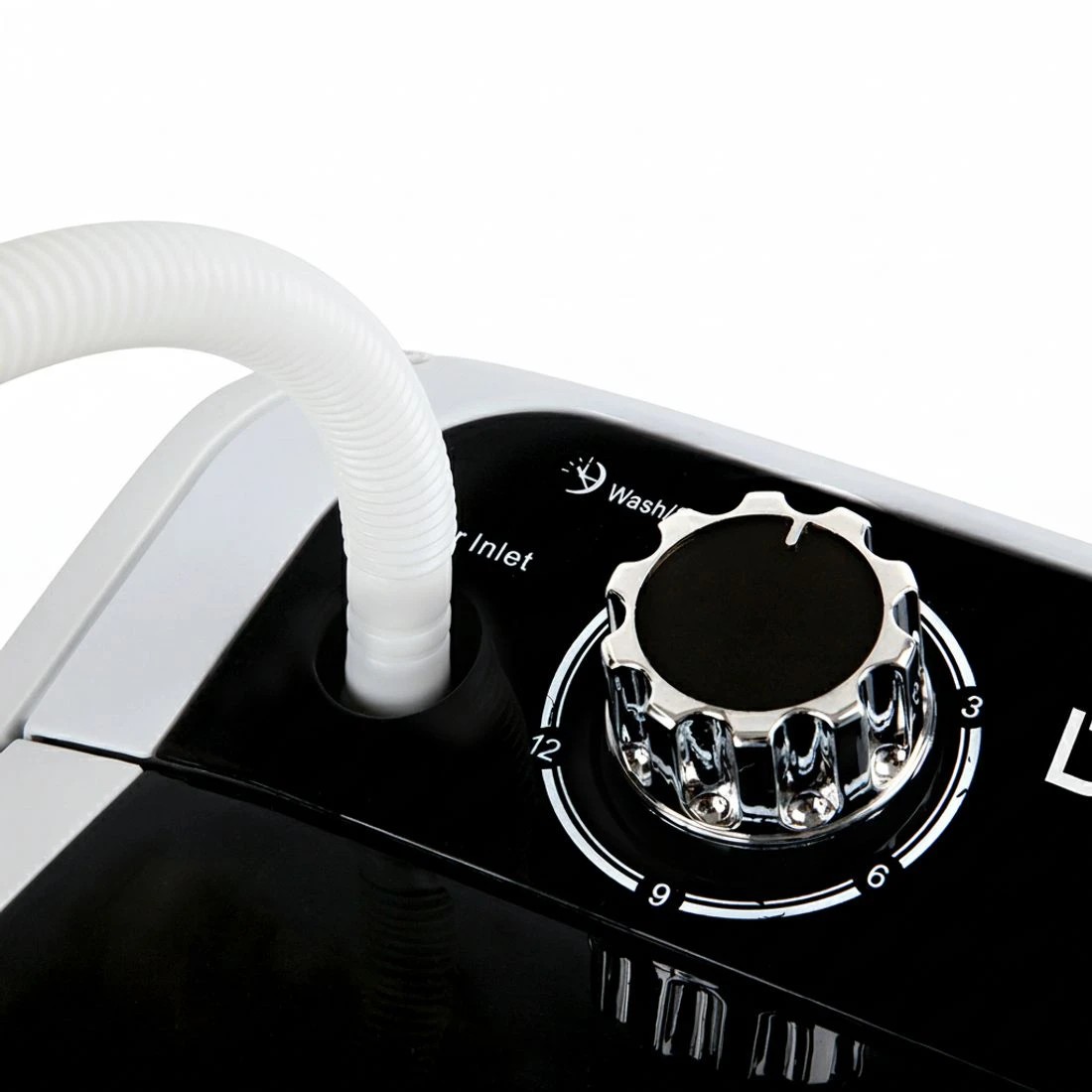 9 Devanti Portable Washing Machine 4.6KG - Black, 9 of 9