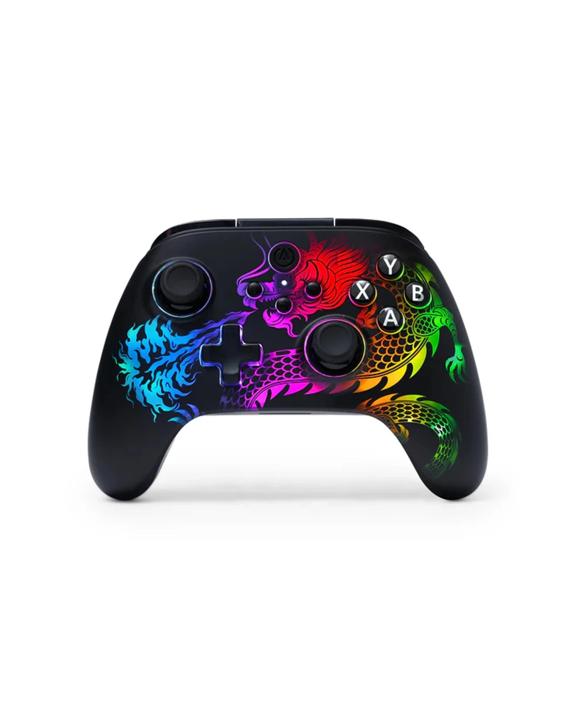 PowerA PC Battle Dragon Lumectra Advanced Wireless Bluetooth Gaming Controller - Multi