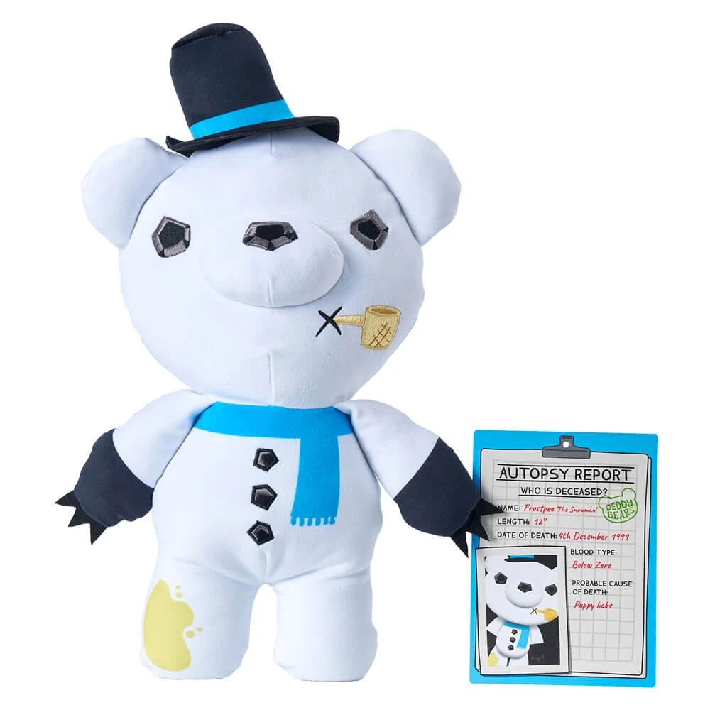 3 Deddy Bears - Christmas Plush in Bag - Frostpee the Snowman, 3 of 4