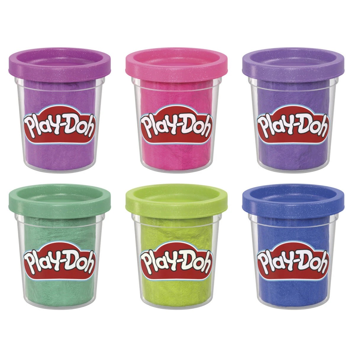 2 6 Pack Play-Doh Sparkle Collection Compound, 2 of 3
