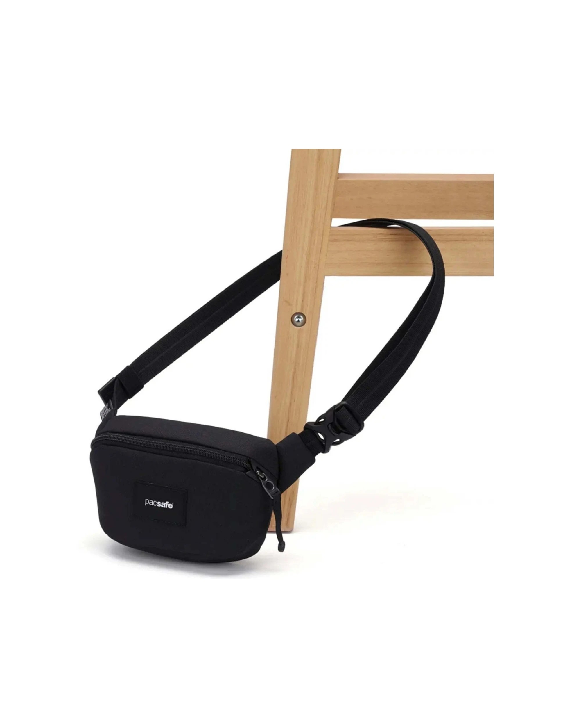 5 Pacsafe Go Anti-Theft RFID Blocking Slashguard Micro Sling Bag Secure Carry Jet - Black, 5 of 7