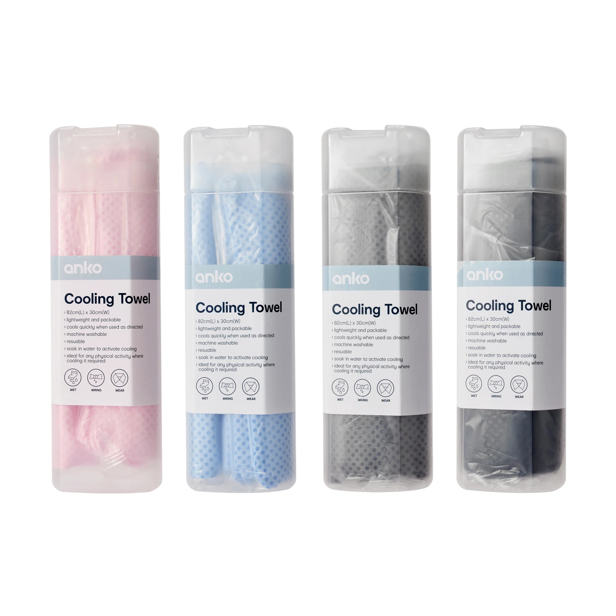 5 Cooling Towel - Assorted, 5 of 5