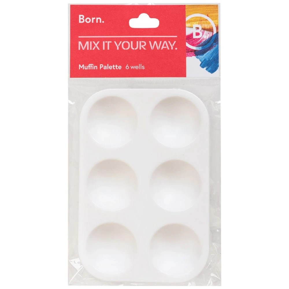 1 Born Muffin Palette 6 Well, 1 of 2