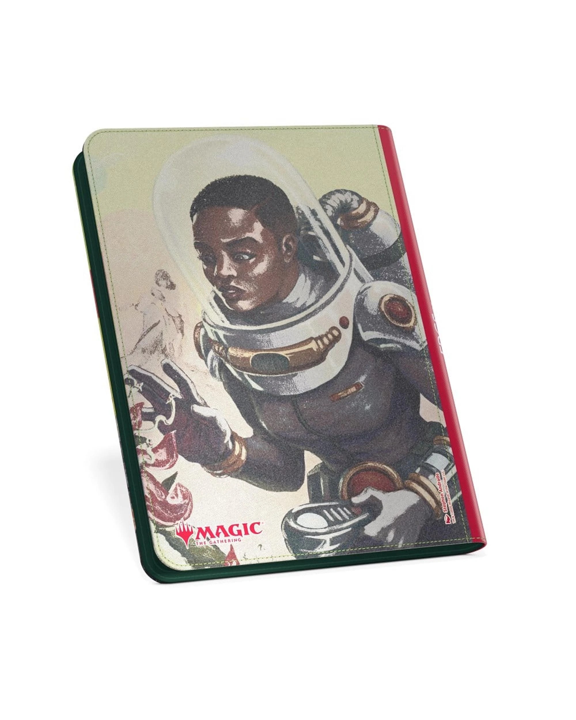 2 Ultimate Guard Magic the Gathering Edge of Eternities XenoSkin Zipfolio 360 Burgeoning Portfolio - Green, 2 of 5