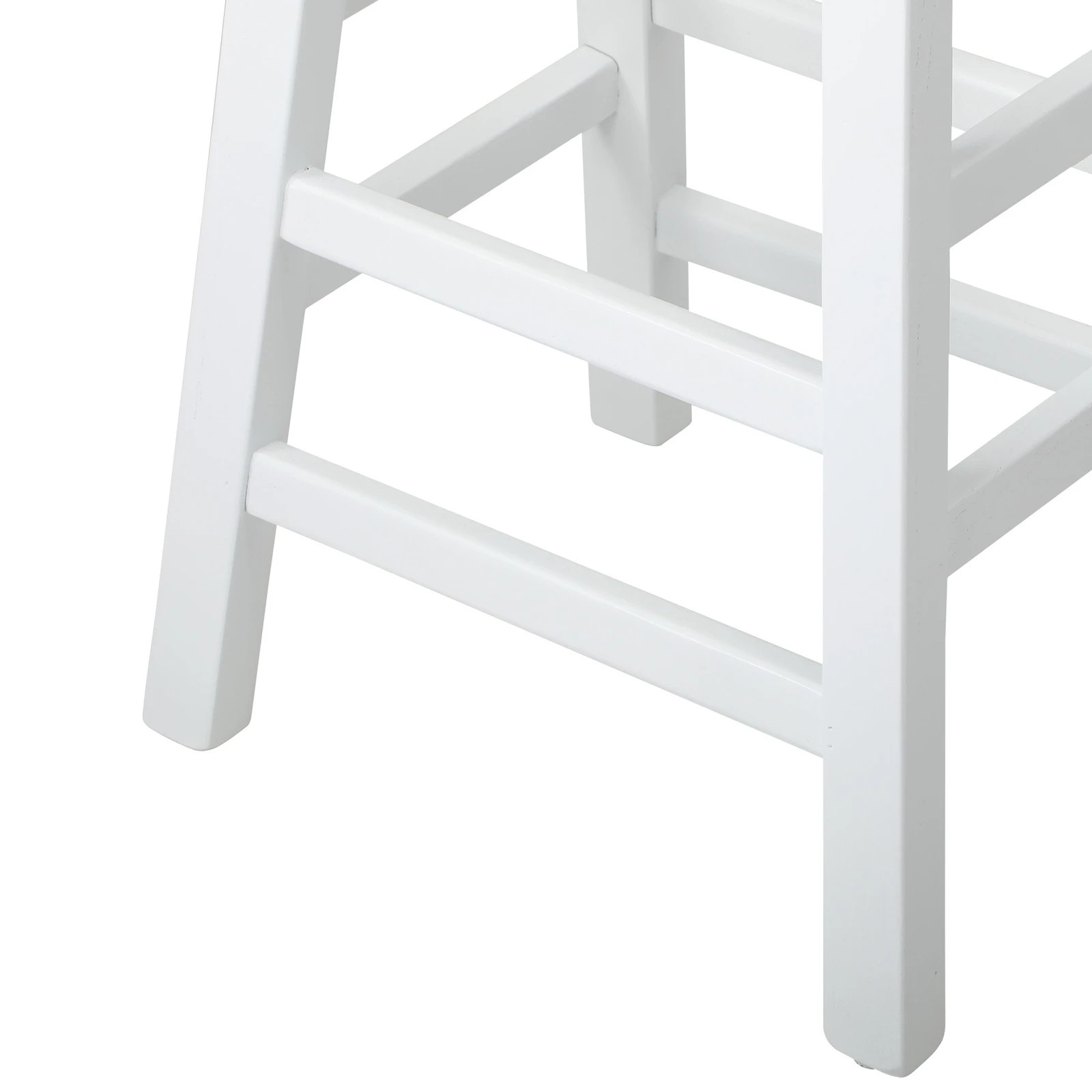 6 Oikiture 4x Bar Stools - White, 6 of 9