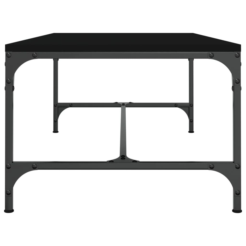 3 Vidaxl Coffee Table, Coffee Tables - Black, 3 of 8