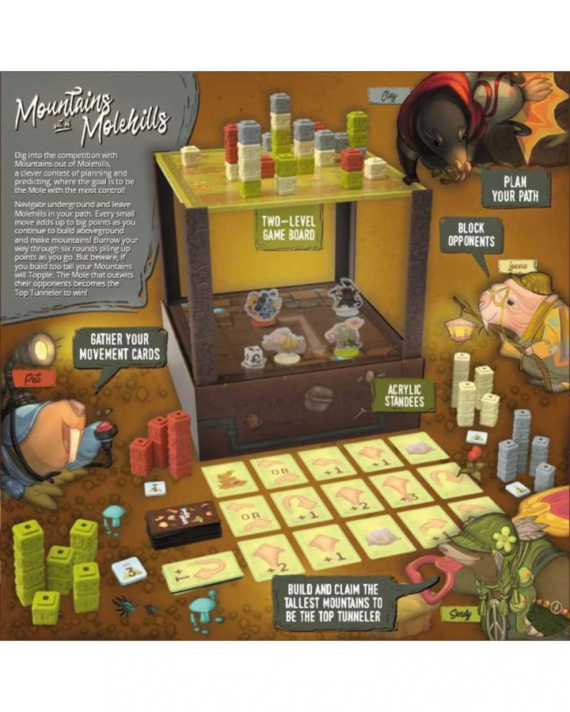 3 Mountains Out of Molehills Board Game, 3 of 3