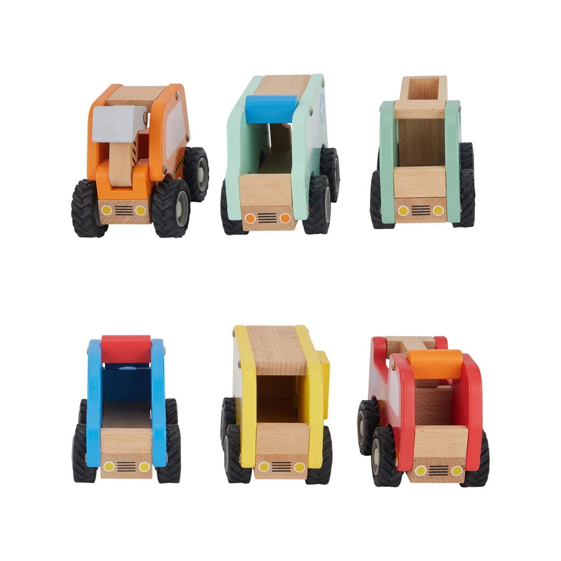 3 Wooden Vehicle Toy - Assorted, 3 of 7