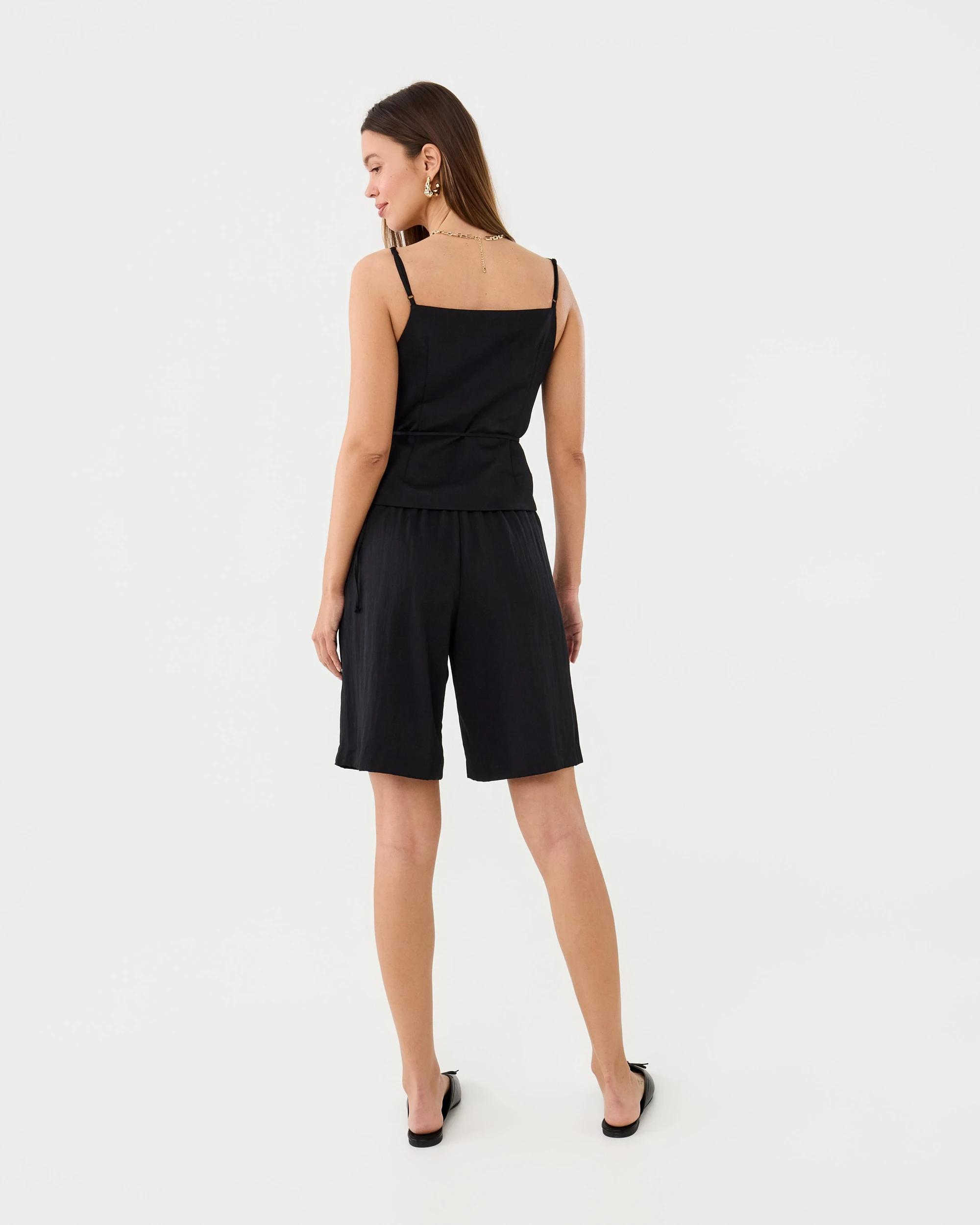 4 Tailored Bermuda Shorts Black, 4 of 7