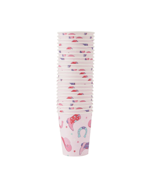 24 Pack Cowgirl Paper Cups