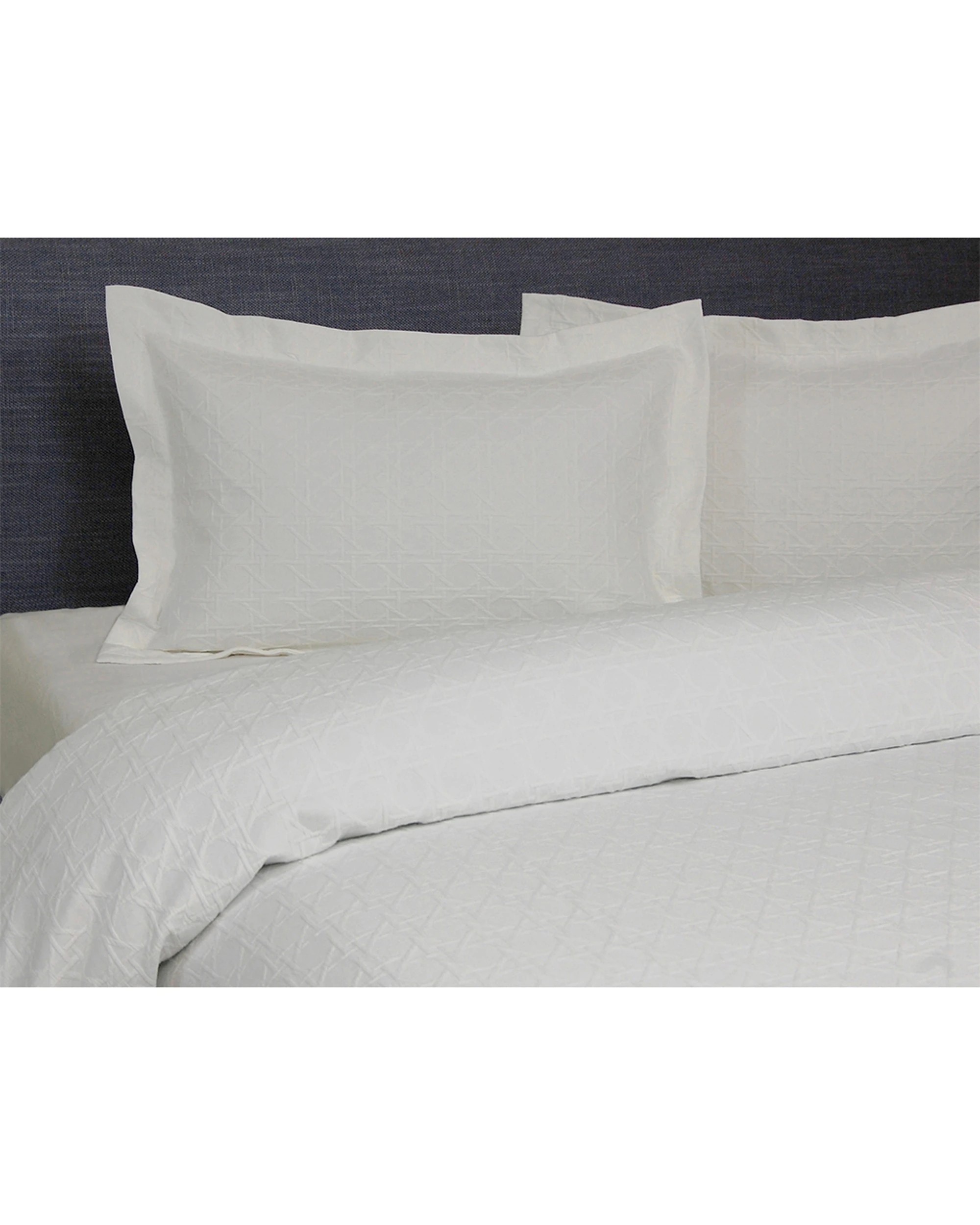 1 Jason Commercial Villa Matelasse Coverlet 250x240cm - Queen/King - White, 1 of 1