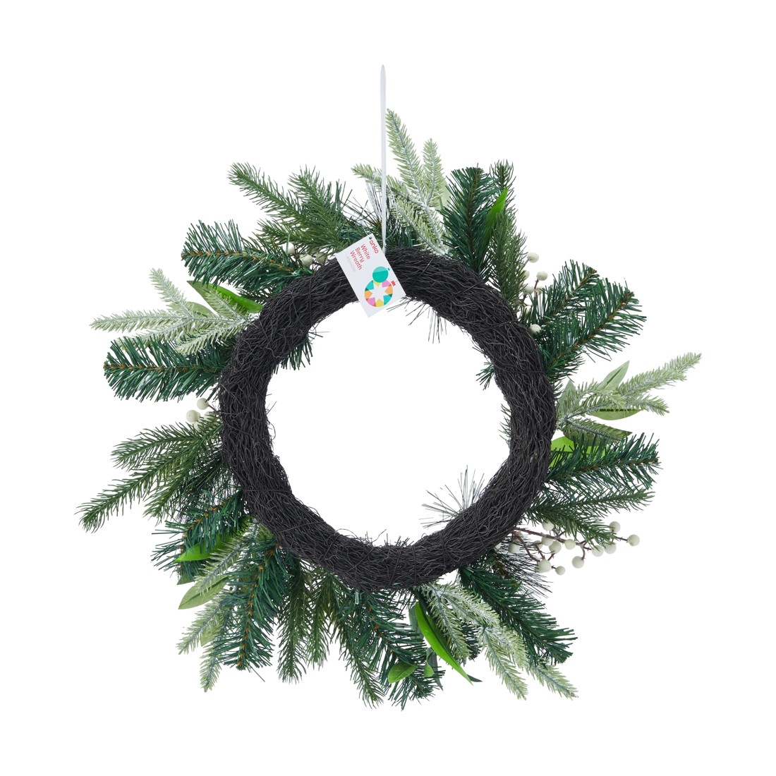 4 White Berry Wreath, 4 of 4