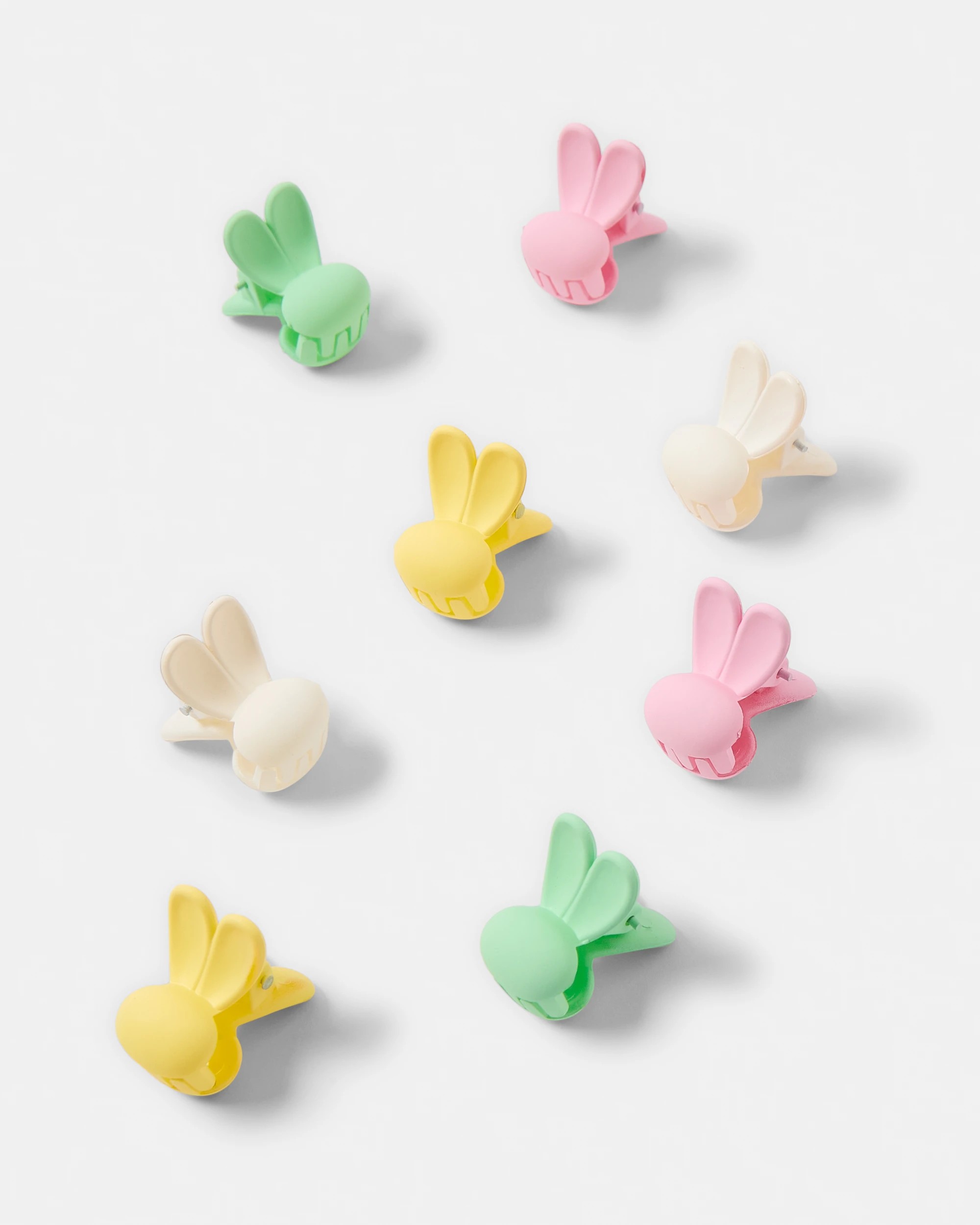 2 8 Pack Easter Mini Claw Hair Clips, 2 of 3