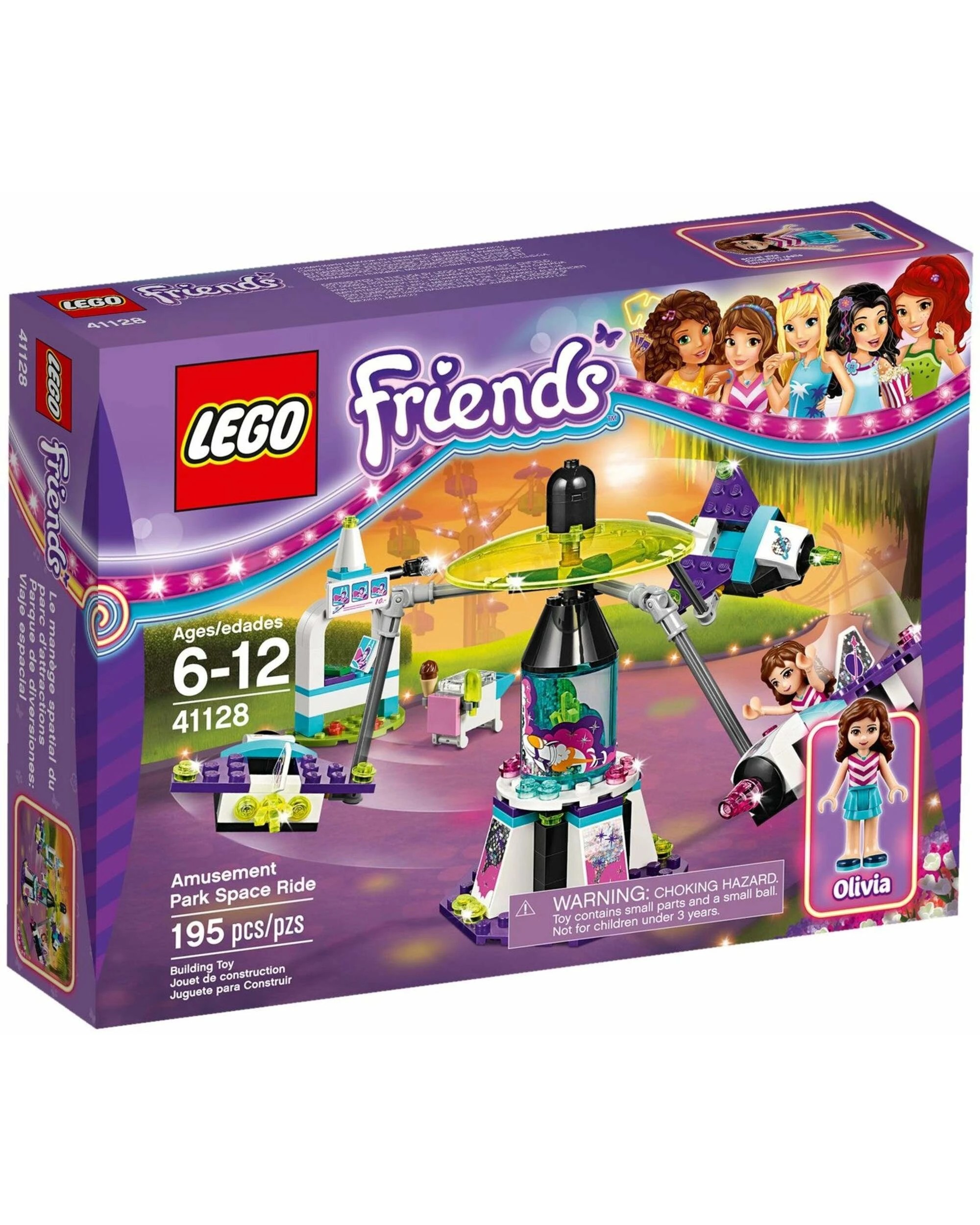 1 LEGO 41128 Friends Amusement Park Space Ride, 1 of 5