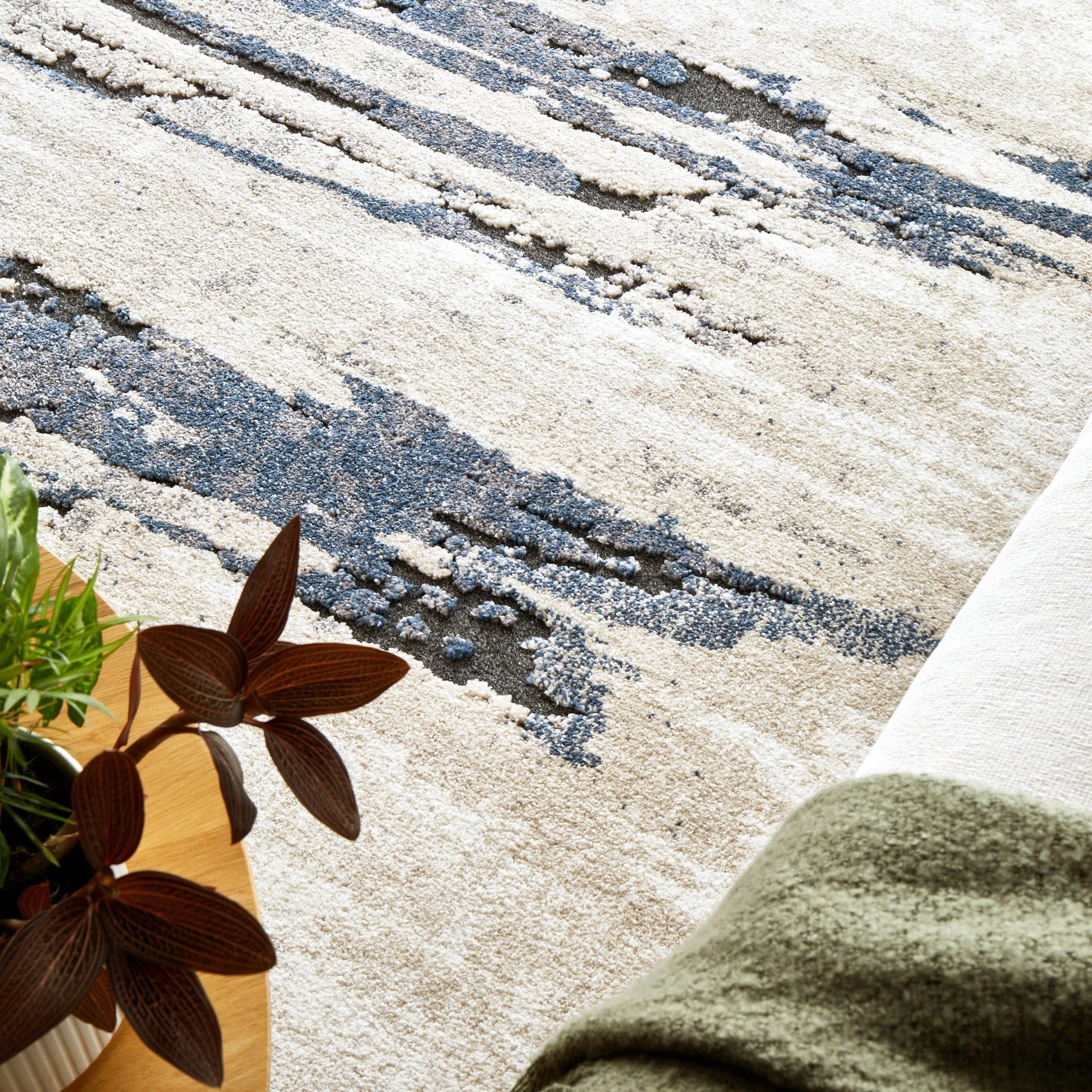 3 Common Ground Rugs Breezewood 55 230x160cm - Medium Indoor Floor Rug - Blue, 3 of 7