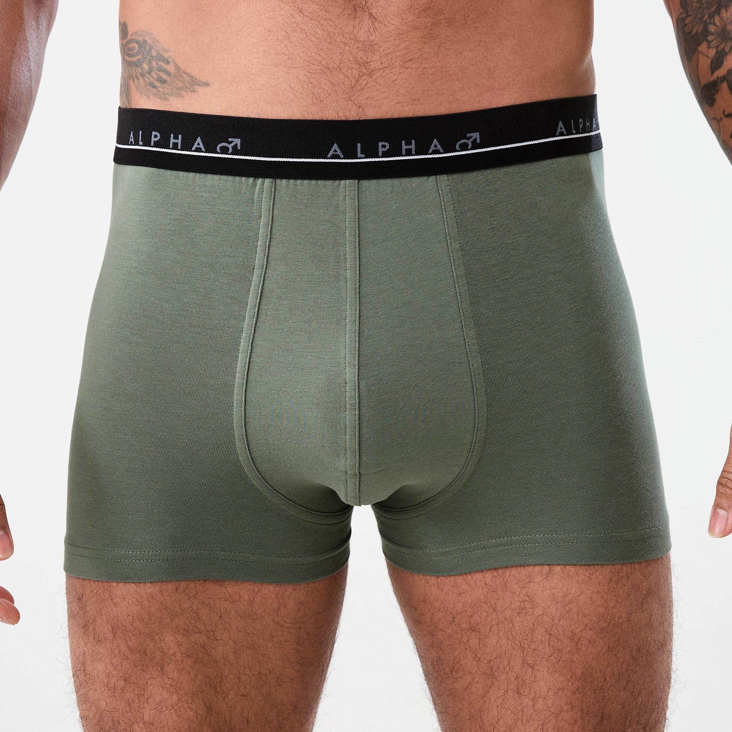 5 5 Pack Plain Trunks Greens, 5 of 10