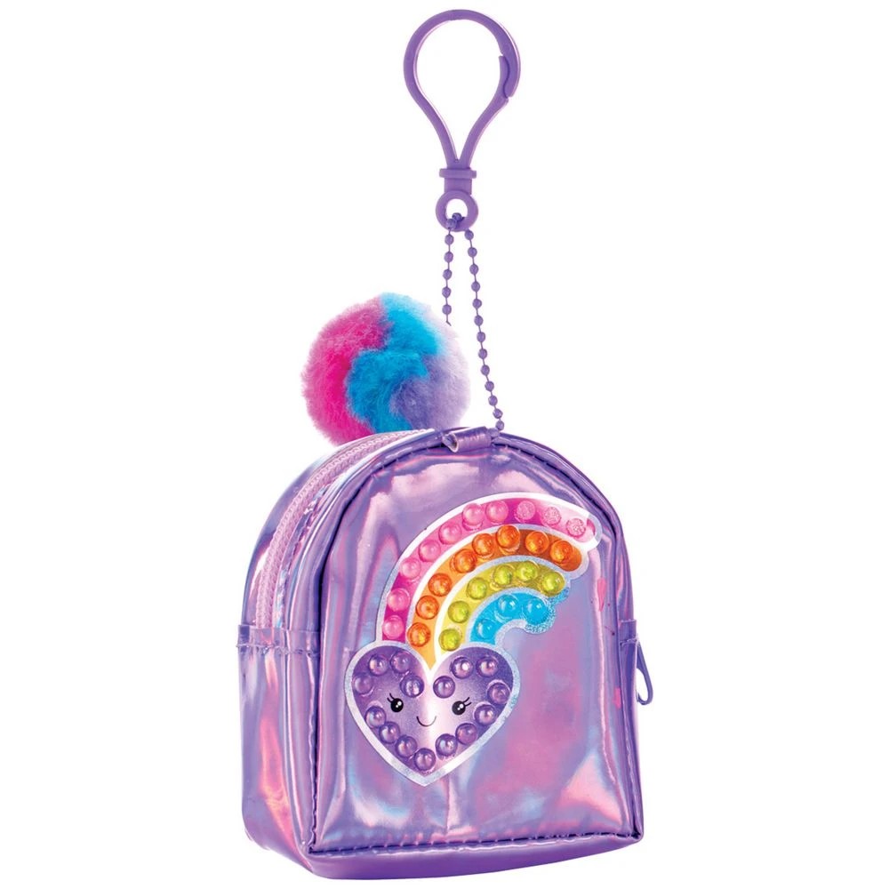6 Creativity for Kids Backpack Keychain Bubble Gems, 6 of 10