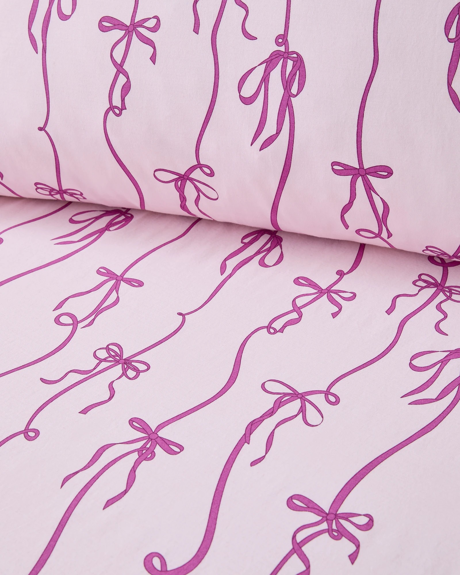 2 Target Harper Bows Australian Cotton Stonewash Fitted Sheet Set
 - King Single Bed
 - Pink, 2 of 2