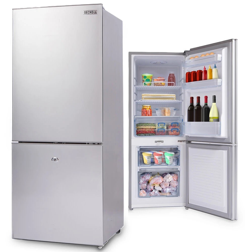 1 Gecko 139L Portable Fridge / Freezer - Silver, 1 of 1