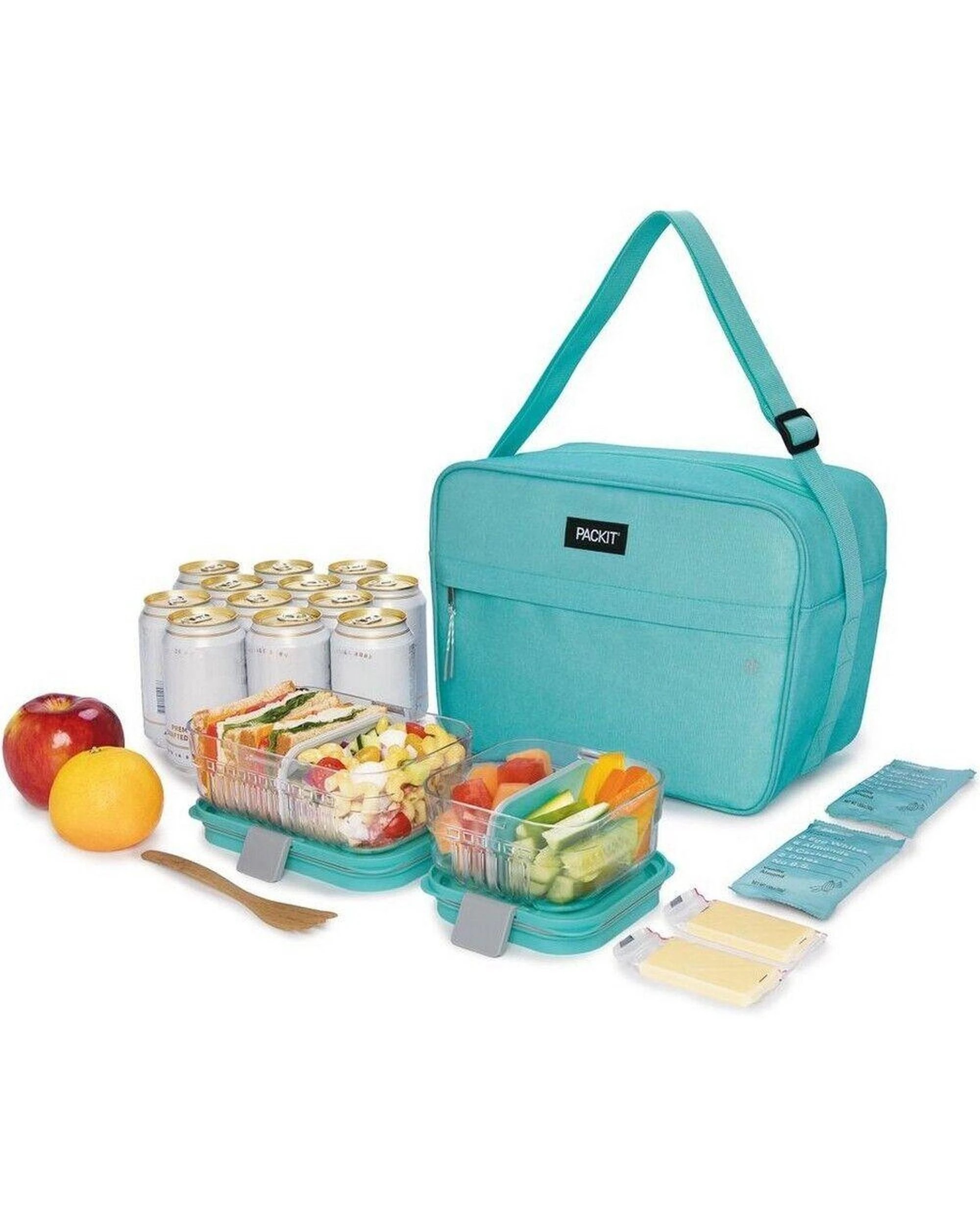 6 Packit Freezable Zuma Cooler Bag  Mint, 6 of 9
