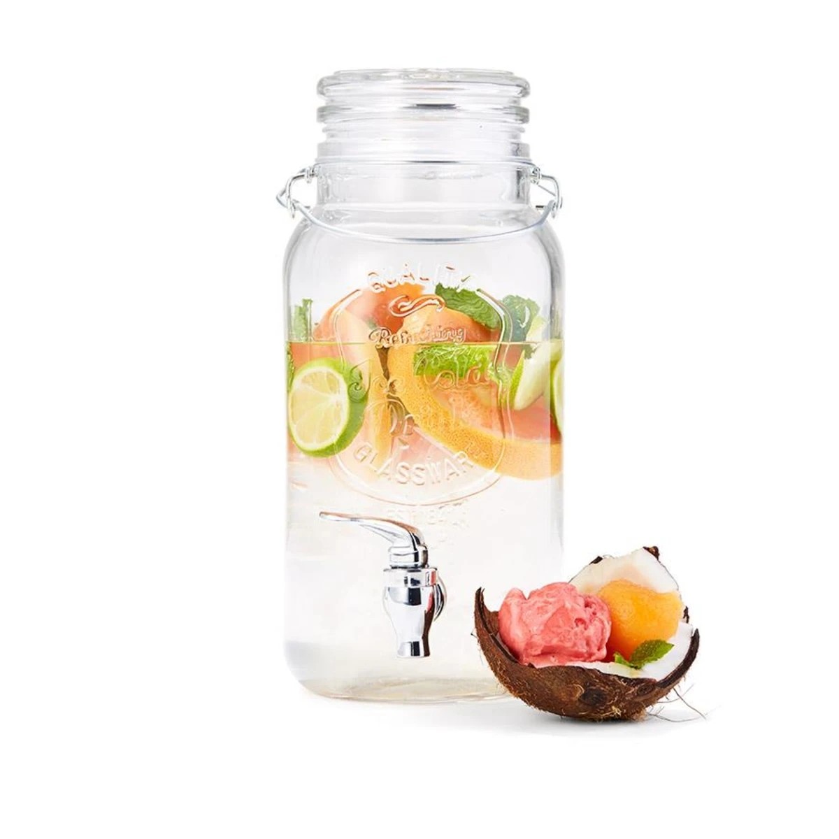 1 Drink Dispenser with Clip Lid, 1 of 10