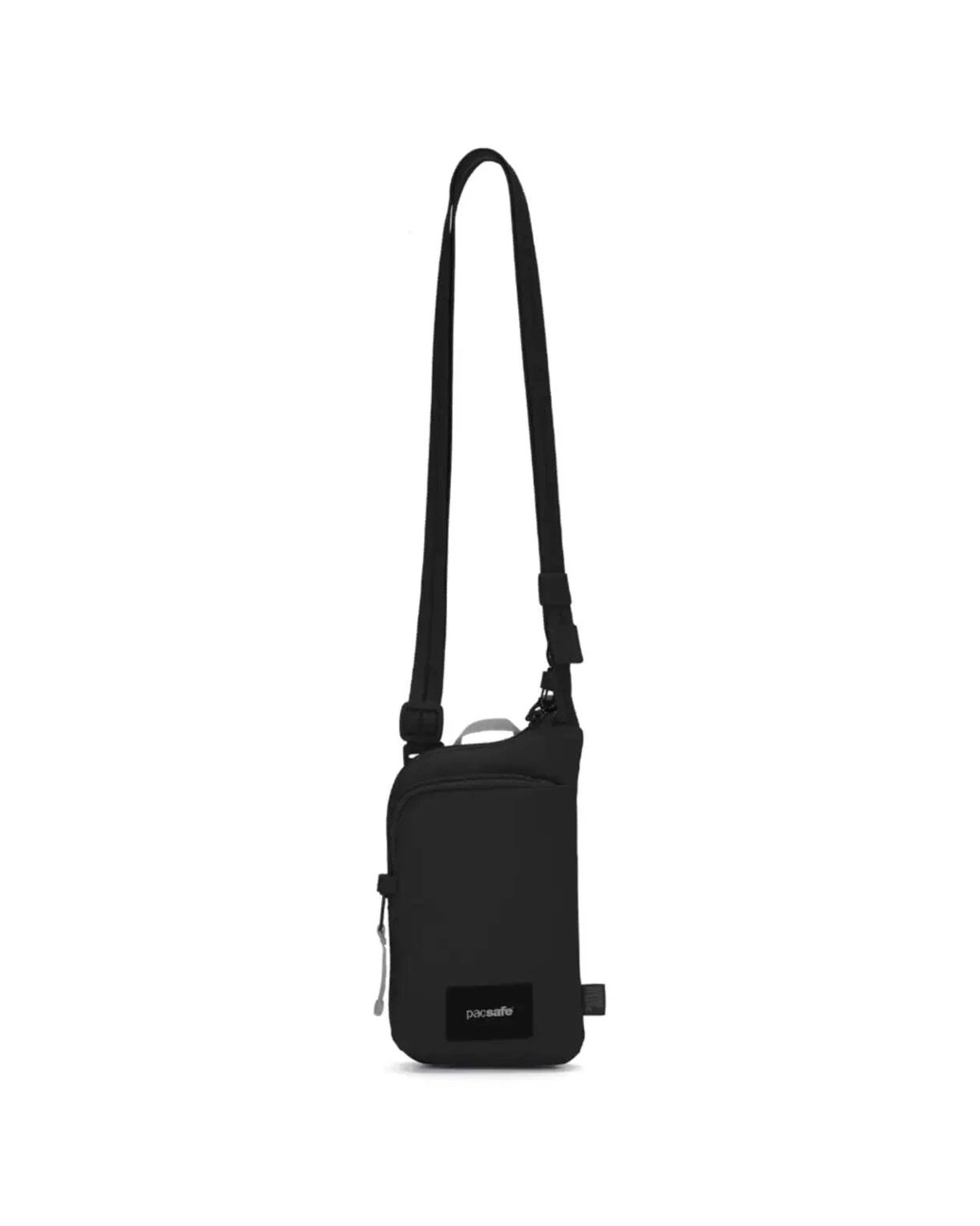 2 Pacsafe Go Anti-Theft Tech Crossbody Bag Lockable Compartments Adjustable Strap - Black, 2 of 8