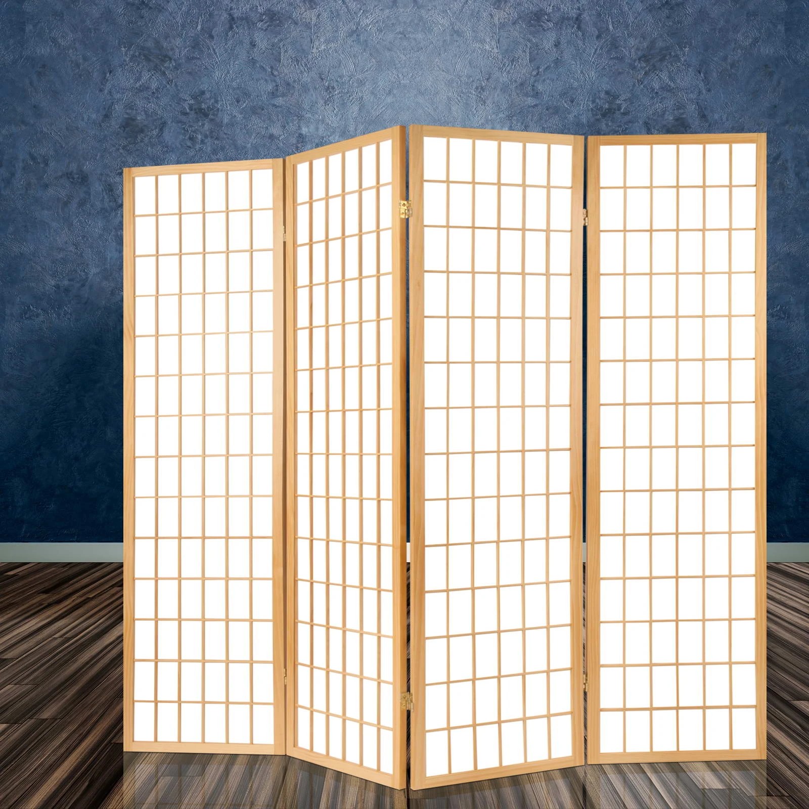 4 Artiss 6 Panel Room Divider Screen 261x179cm - Natural, 4 of 8
