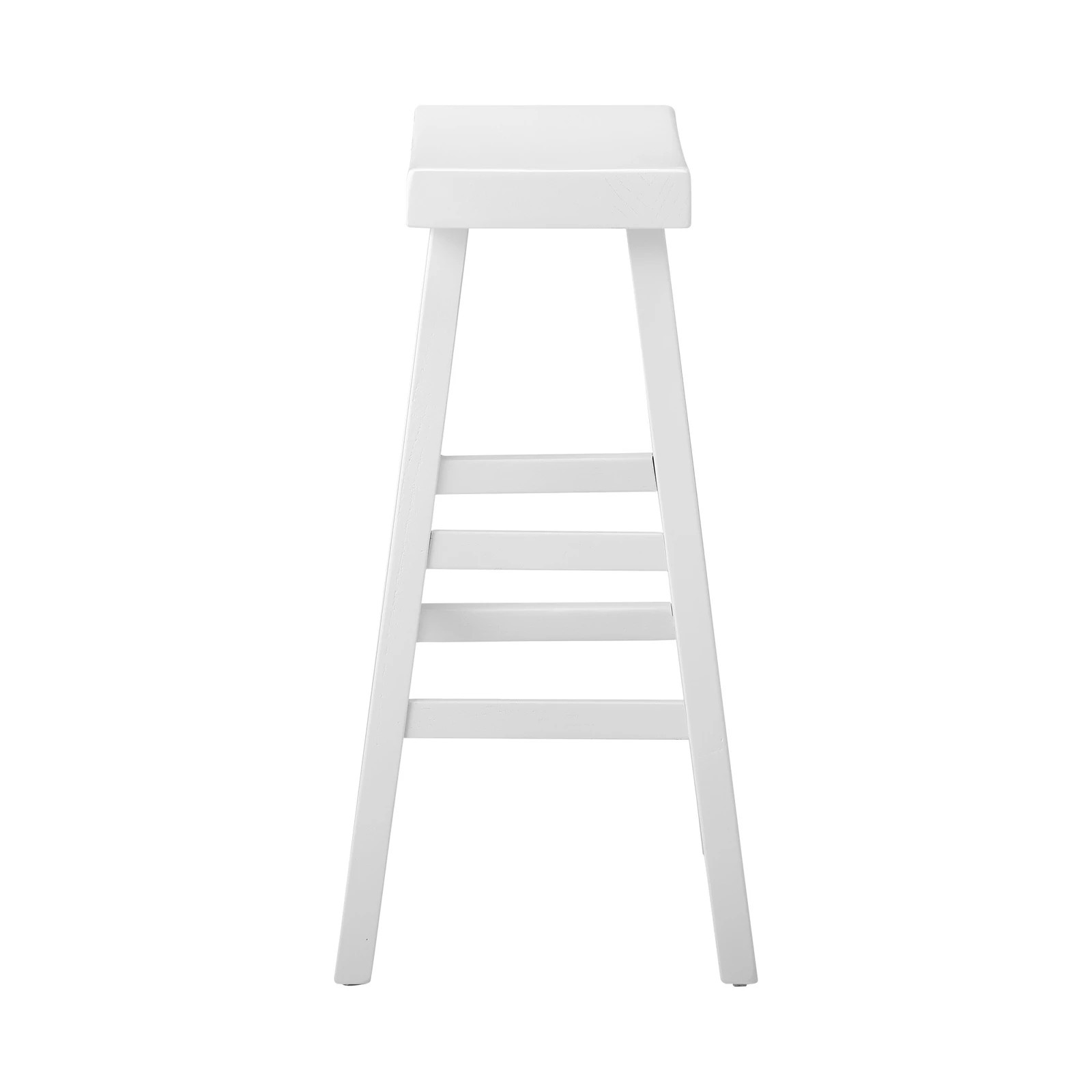 8 Oikiture 4x Bar Stools - White, 8 of 9