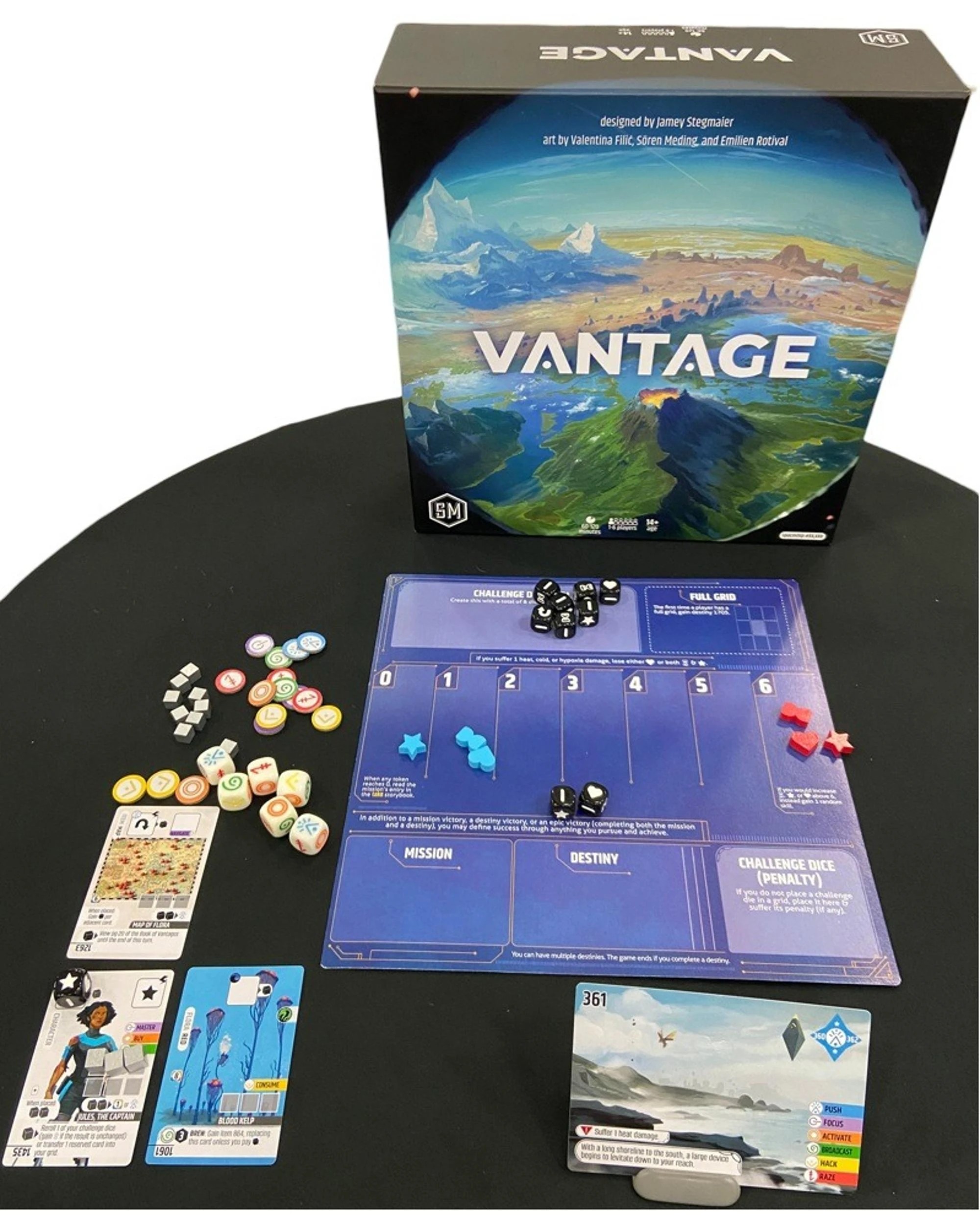 4 Vantage Board Game, 4 of 8