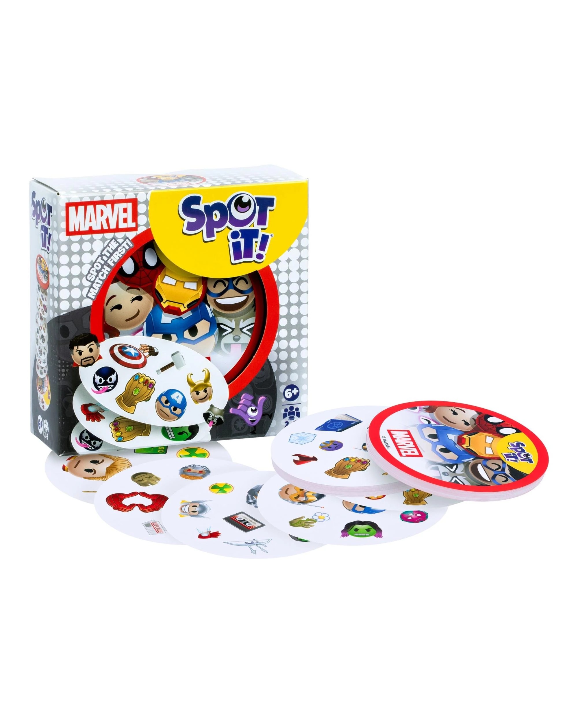 3 Spot It Marvel - Refresh -  Card Game, 3 of 8