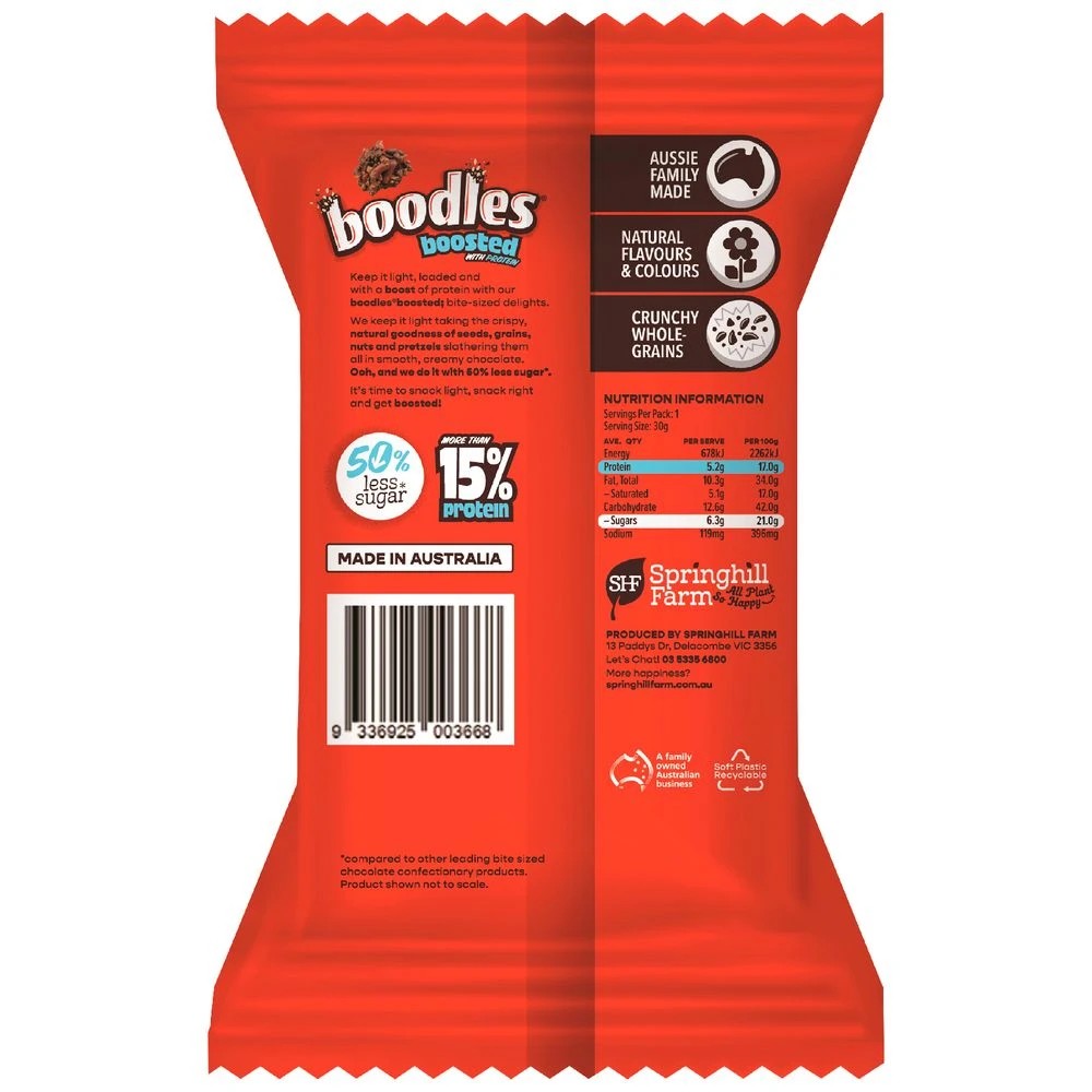 2 Boodles Boost  Peanut & Pretzel 30g, 2 of 3