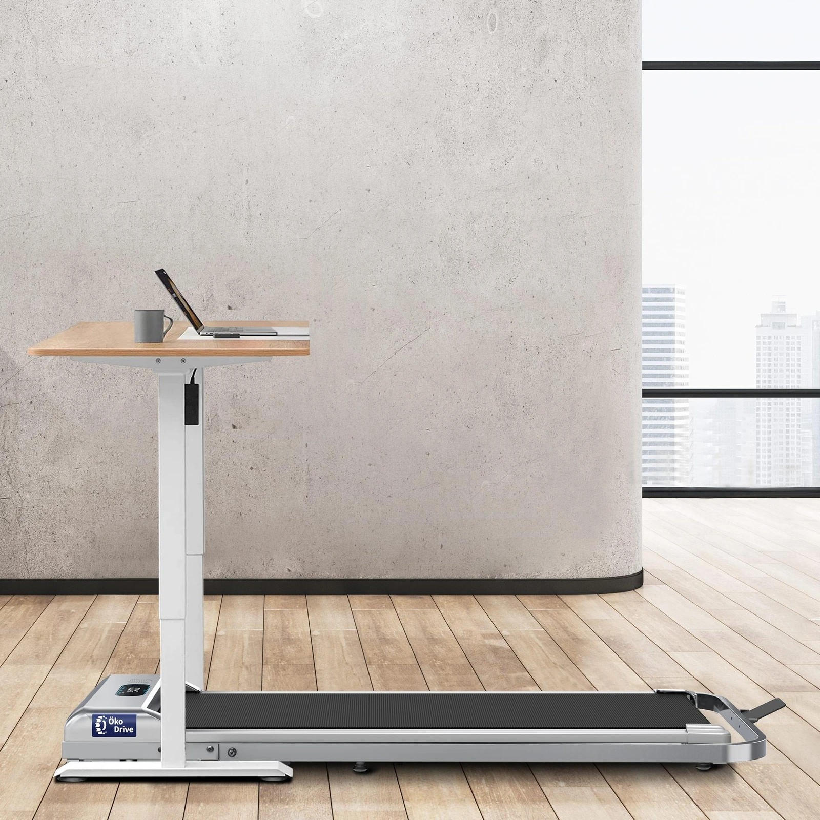 4 Black Lord Treadmill Electric Walking Pad Home Office Gym Fitness Foldable - Silver, 4 of 9