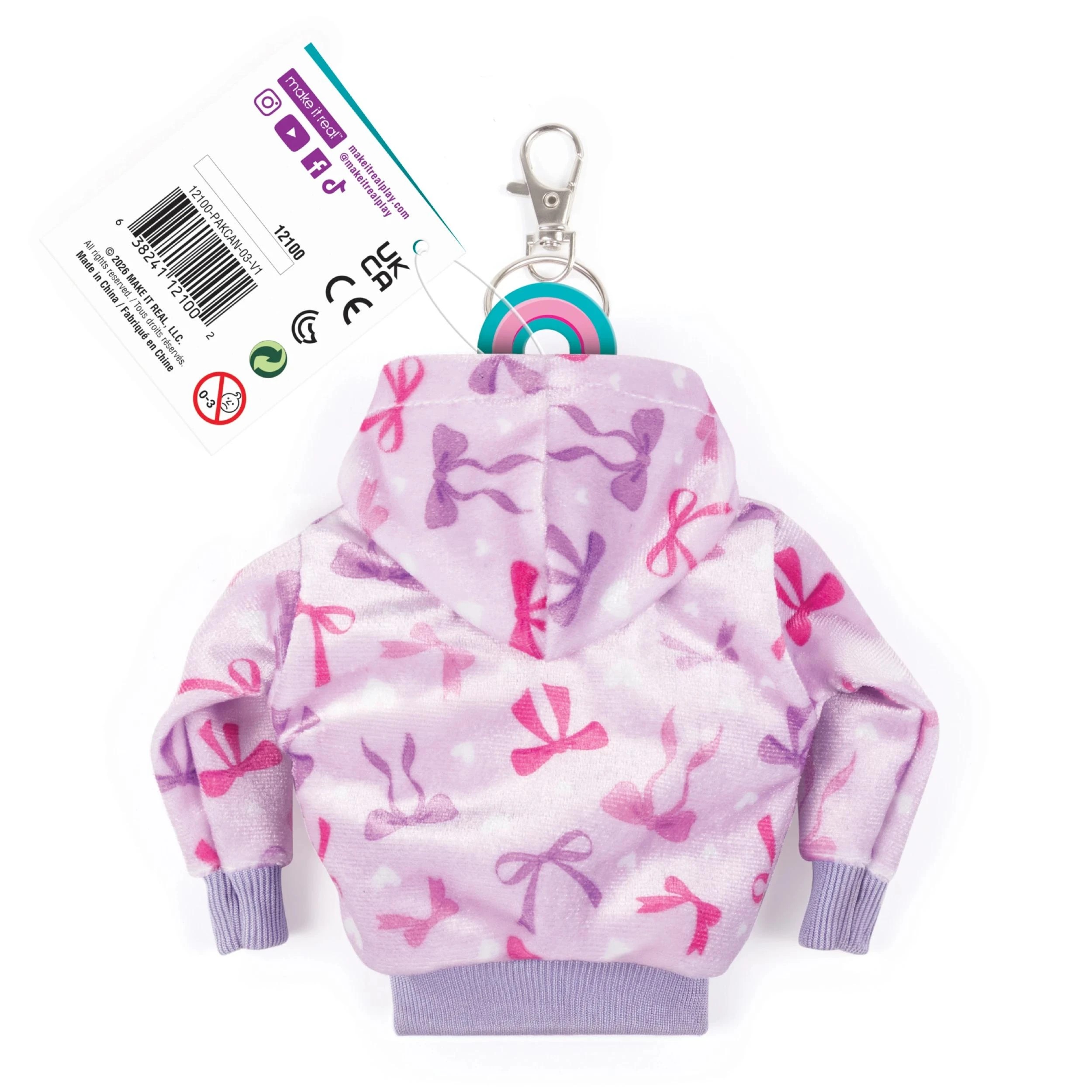 4 Make It Real Mini Hoodies With Stationery - Assorted - Multi, 4 of 8