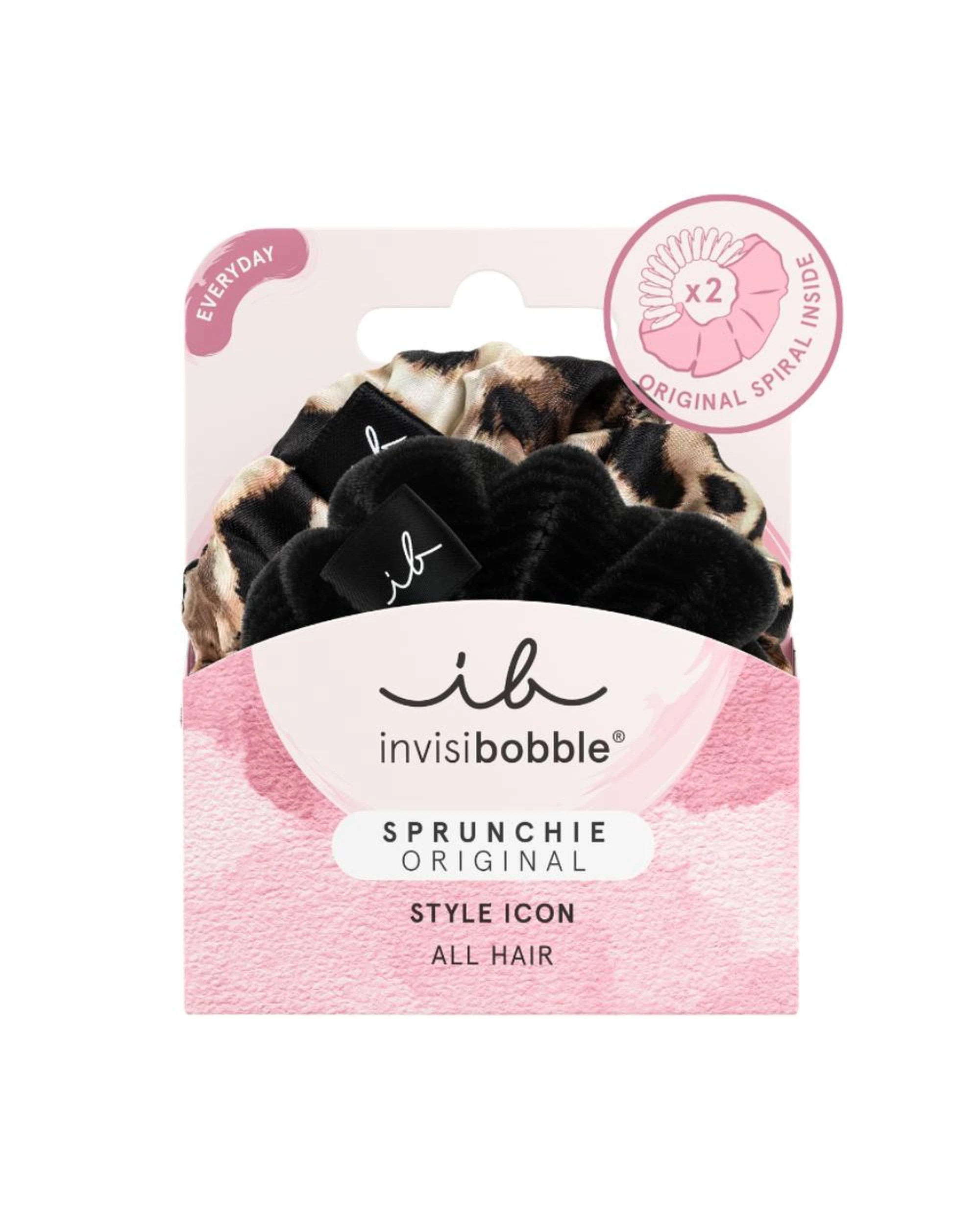 2 Invisibobble Sprunchie Original Scrunchie 2Pk - The Iconic Beauties - Multi, 2 of 2