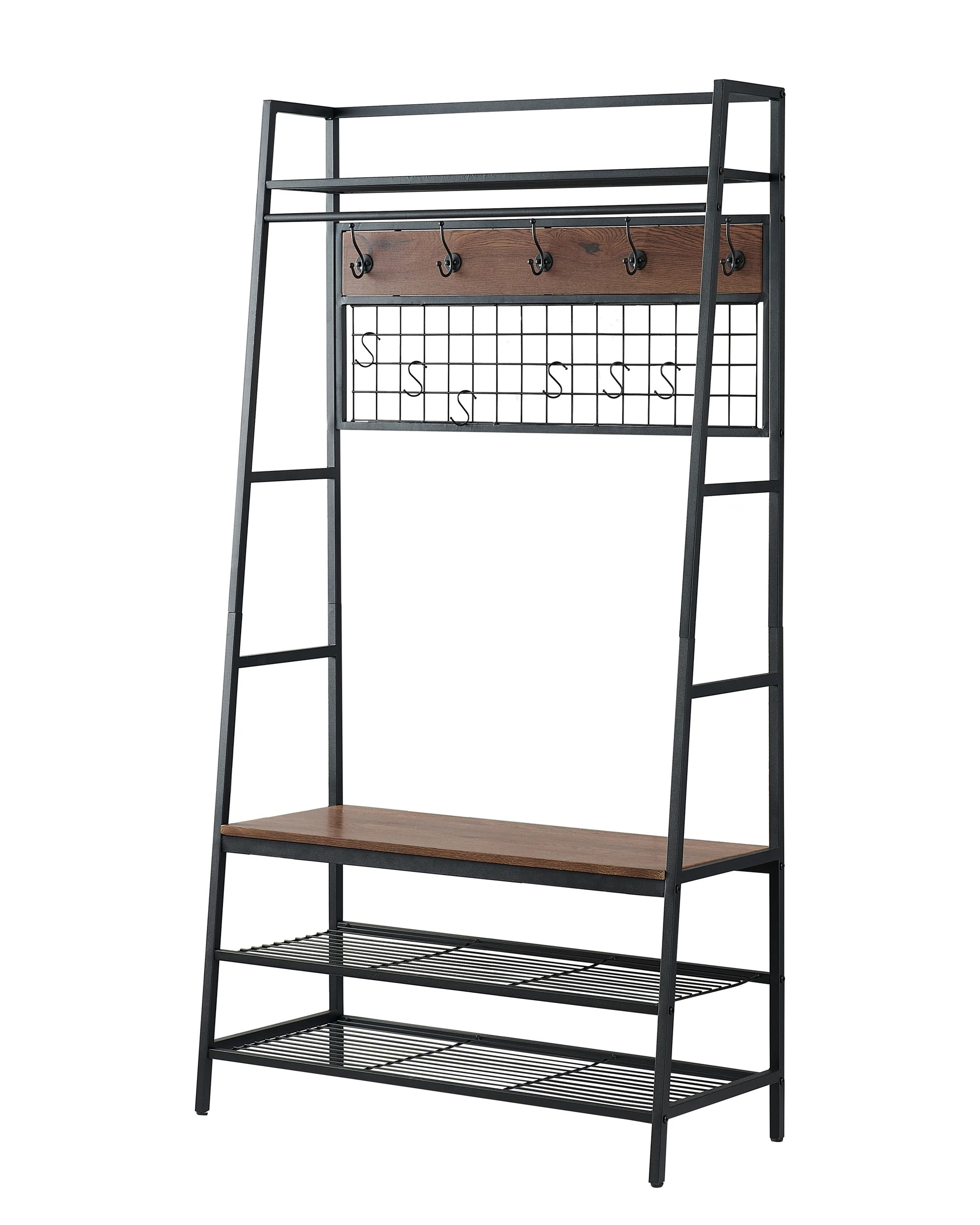 5 IHOMDEC 5-In-1 Hall Tree - Assorted, 5 of 7