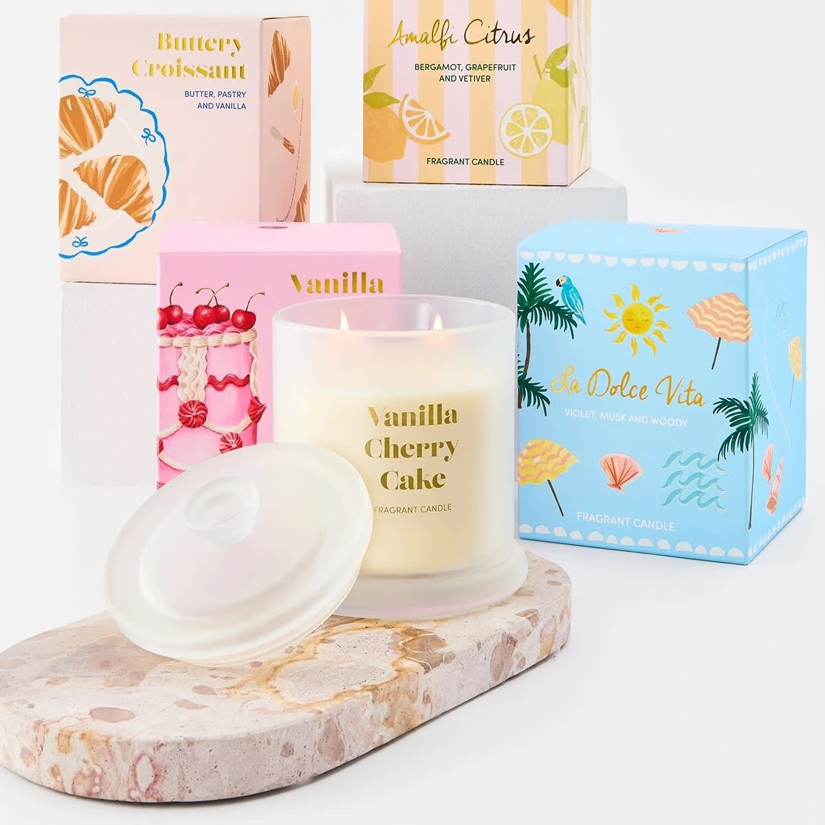 5 Marble Candle Tray, 5 of 5