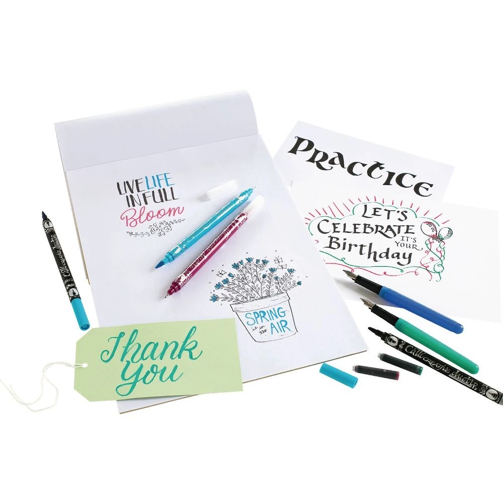 5 Manuscript Calligraphy Compendium Set 29 Piece, 5 of 6