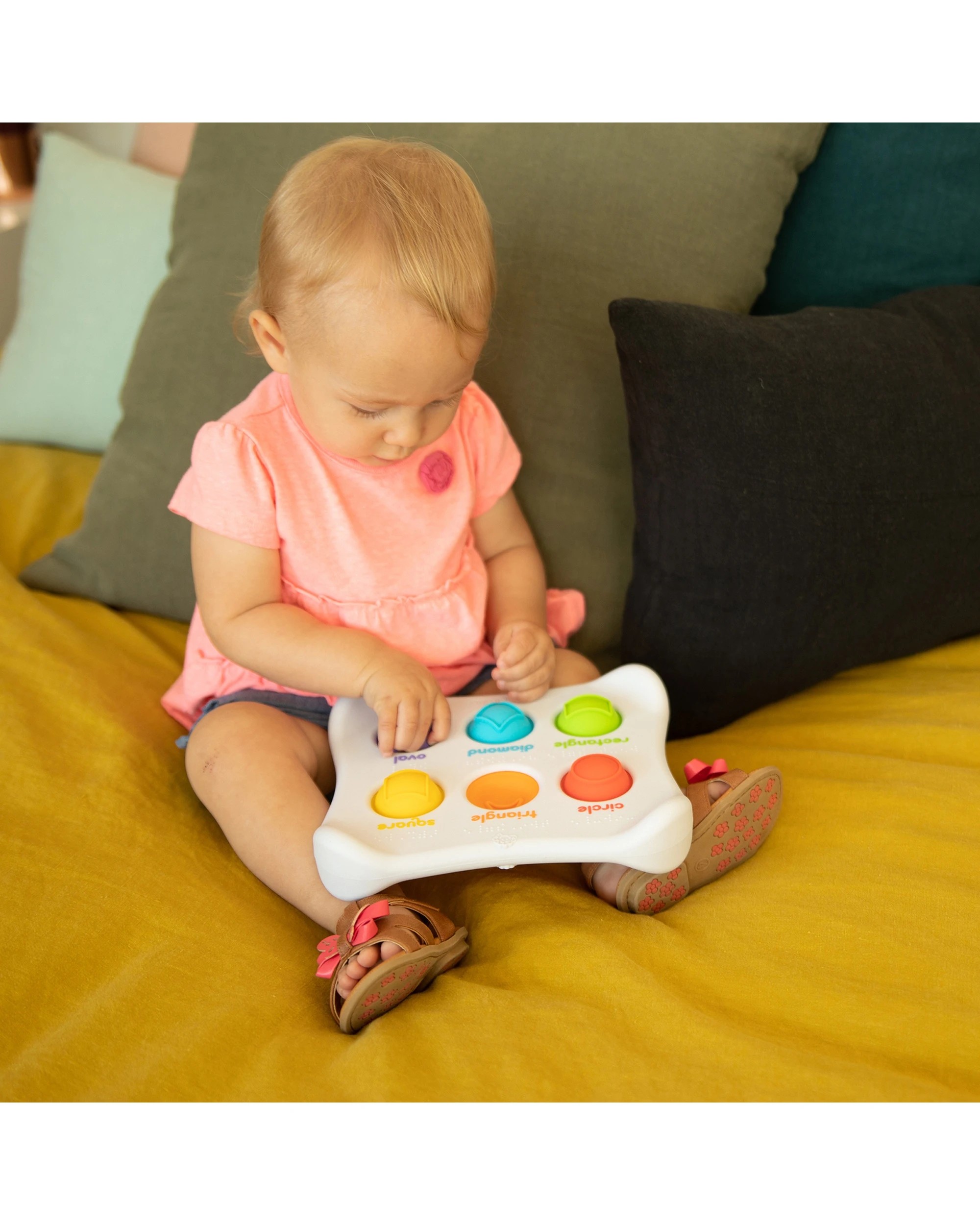 6 Fat Brain Toy Co Dimpl Duo Infant Toddler Educational Sensory Play - Multi, 6 of 8