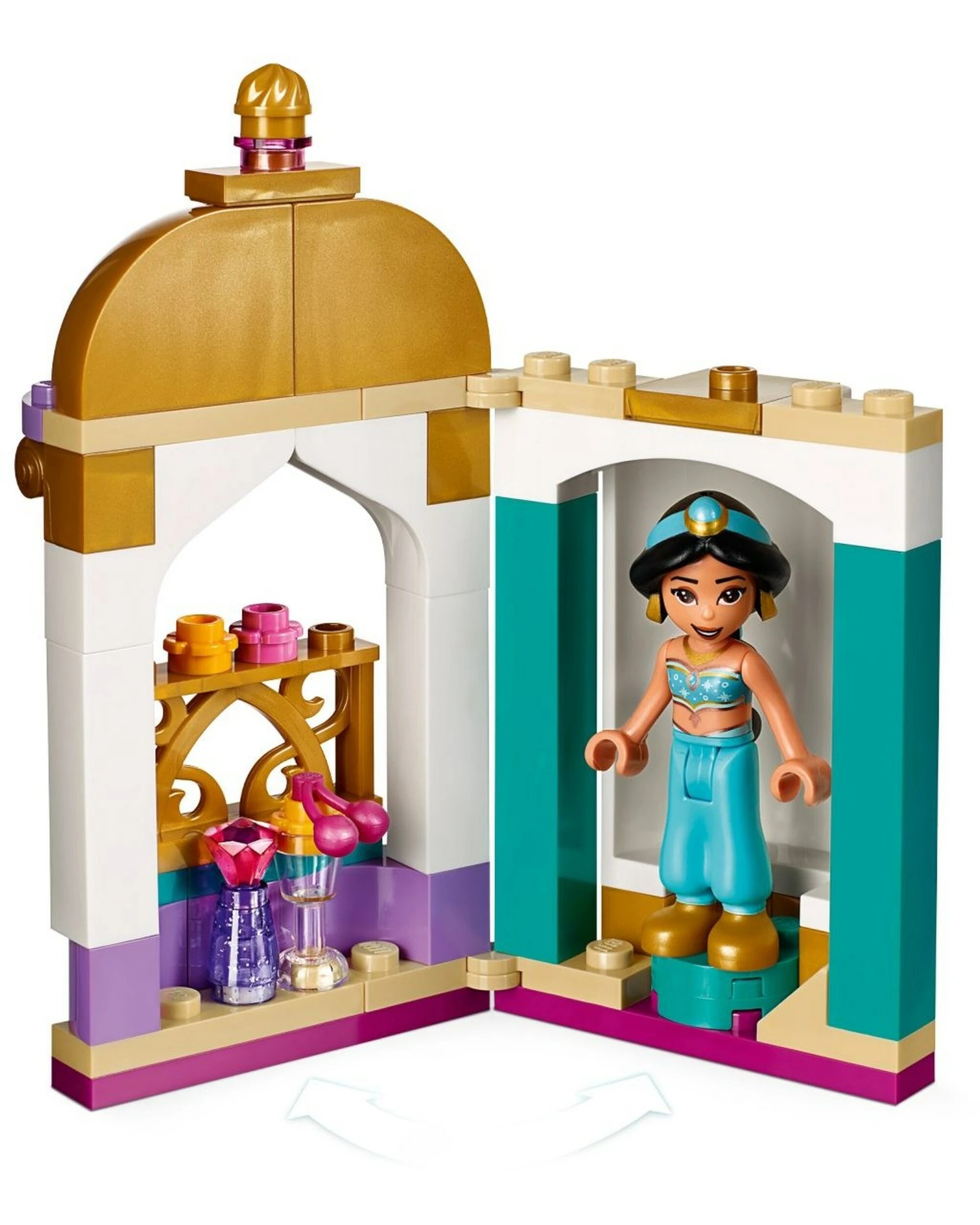 3 LEGO 41158 Jasmine's Petite Tower | Disney Princess Aladdin Set, 3 of 4