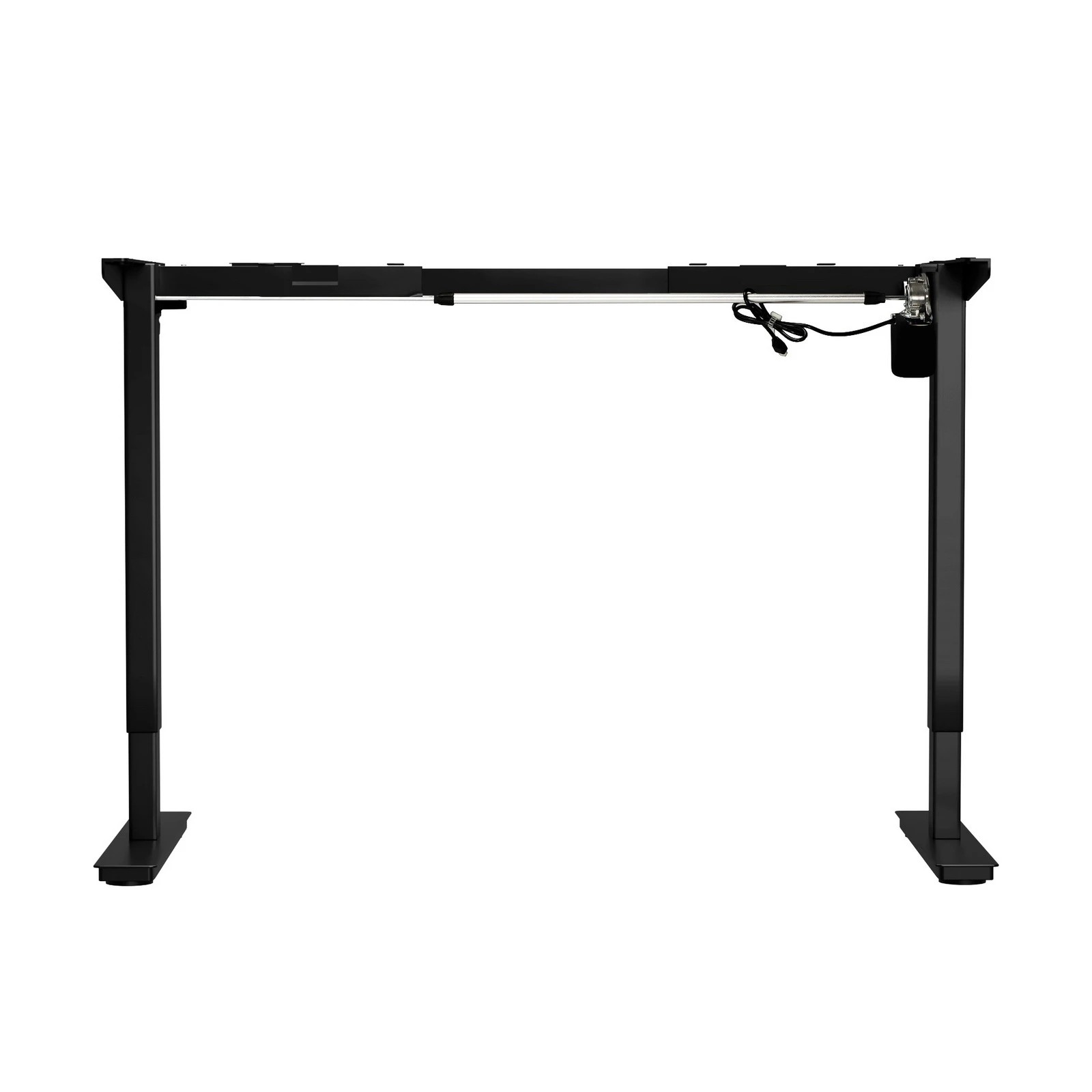 3 Oikiture Electric Standing Desk Frame Single Motor
 - Black, 3 of 4